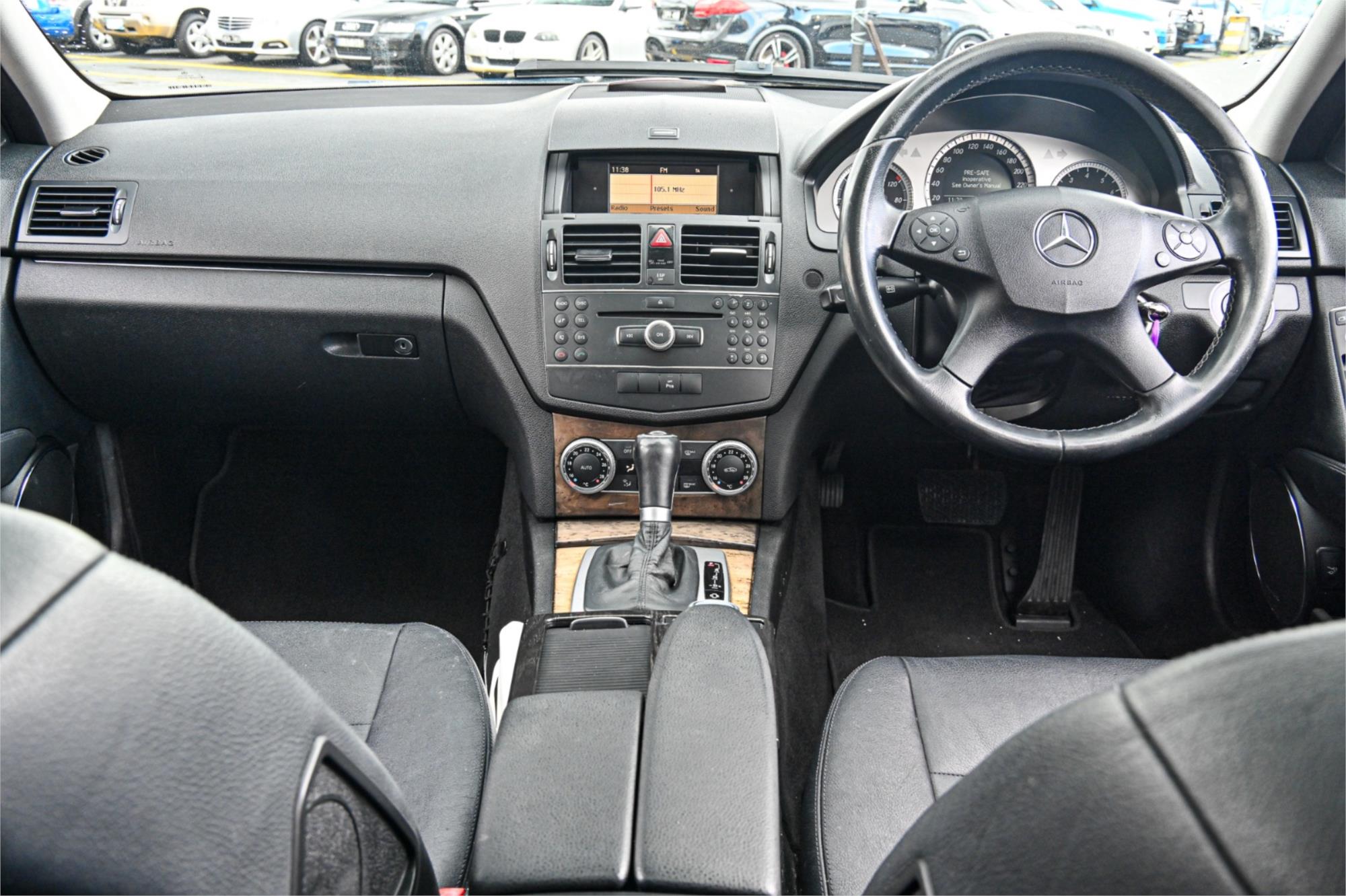 2009 MERCEDES-BENZ C200 W204 KOMPRESSOR AVANTGARDE SE 5 SP AUTOMATIC TIPSHIFT 4D SEDAN