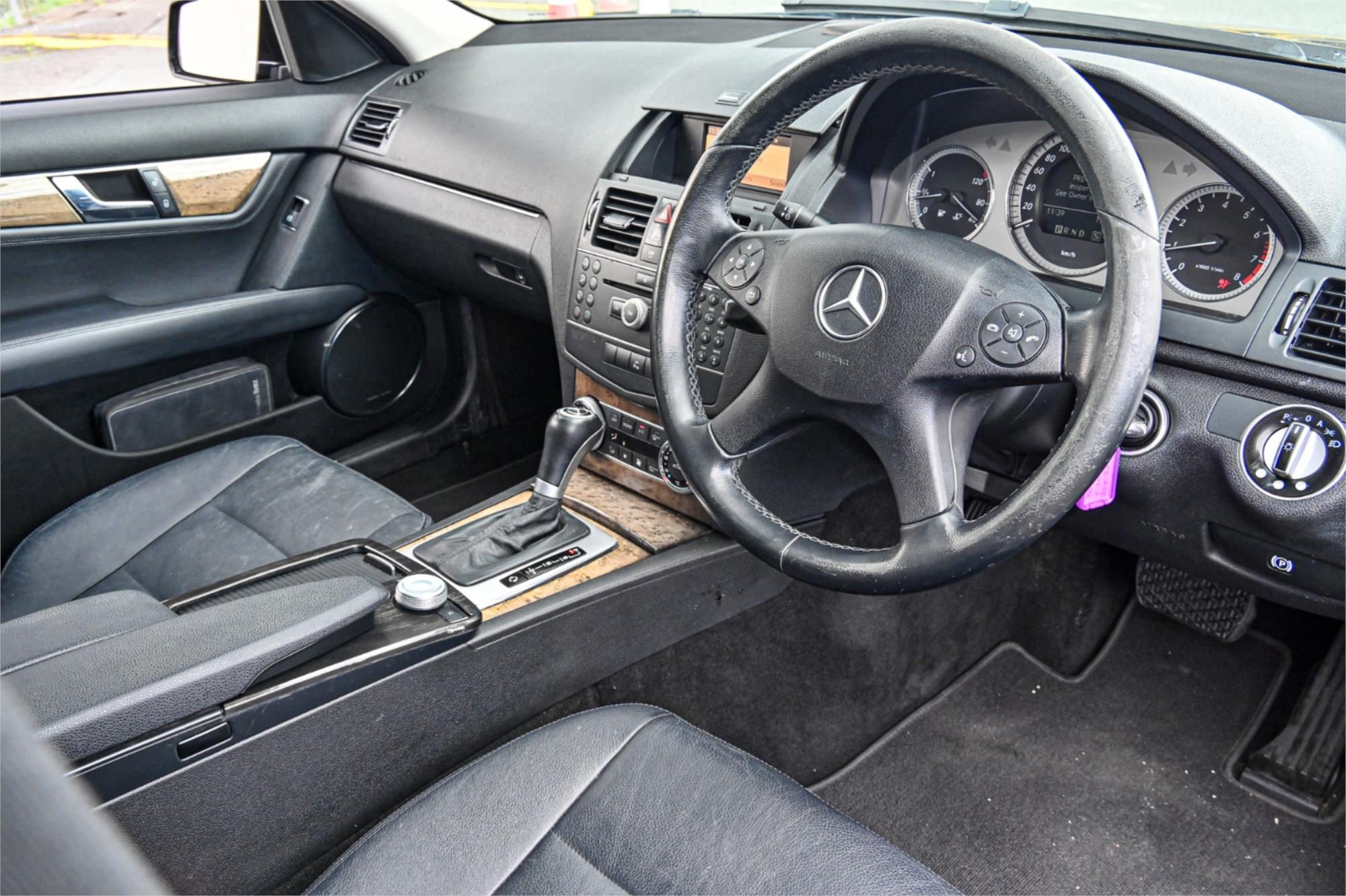 2009 MERCEDES-BENZ C200 W204 KOMPRESSOR AVANTGARDE SE 5 SP AUTOMATIC TIPSHIFT 4D SEDAN