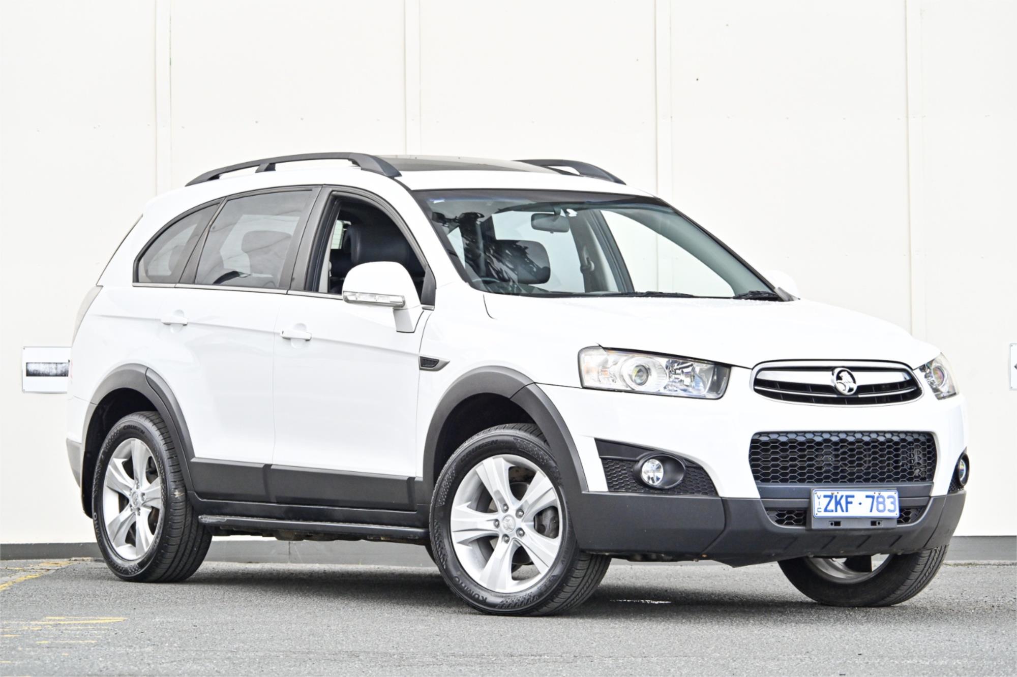 2013 HOLDEN CAPTIVA CG MY12 7 CX (4x4) 6 SP AUTOMATIC 4D WAGON