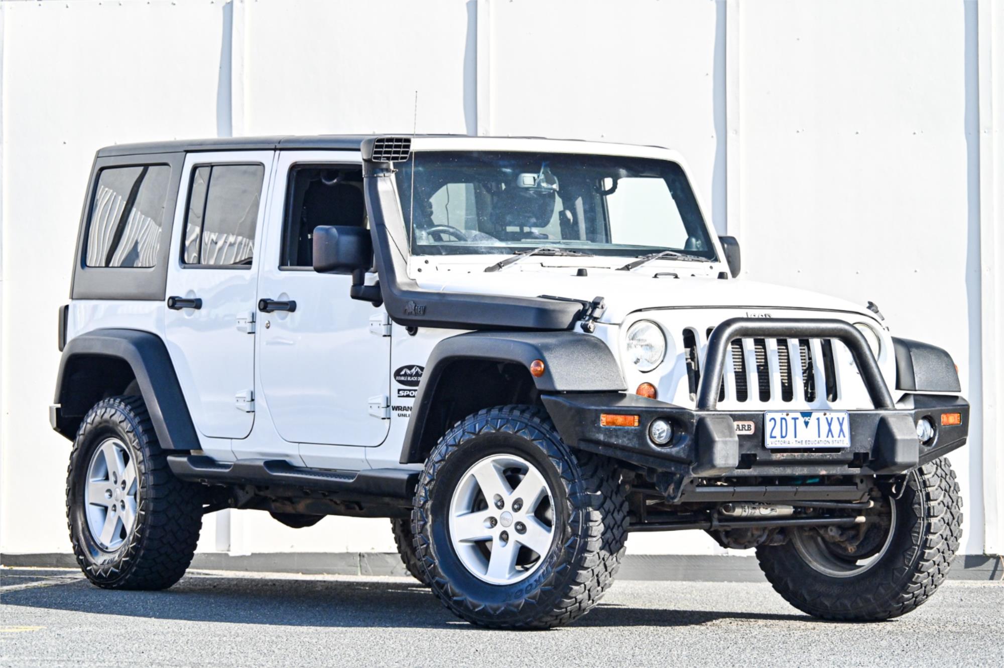 2012 JEEP WRANGLER JK UNLIMITED AUTOMATIC SOFT TOP