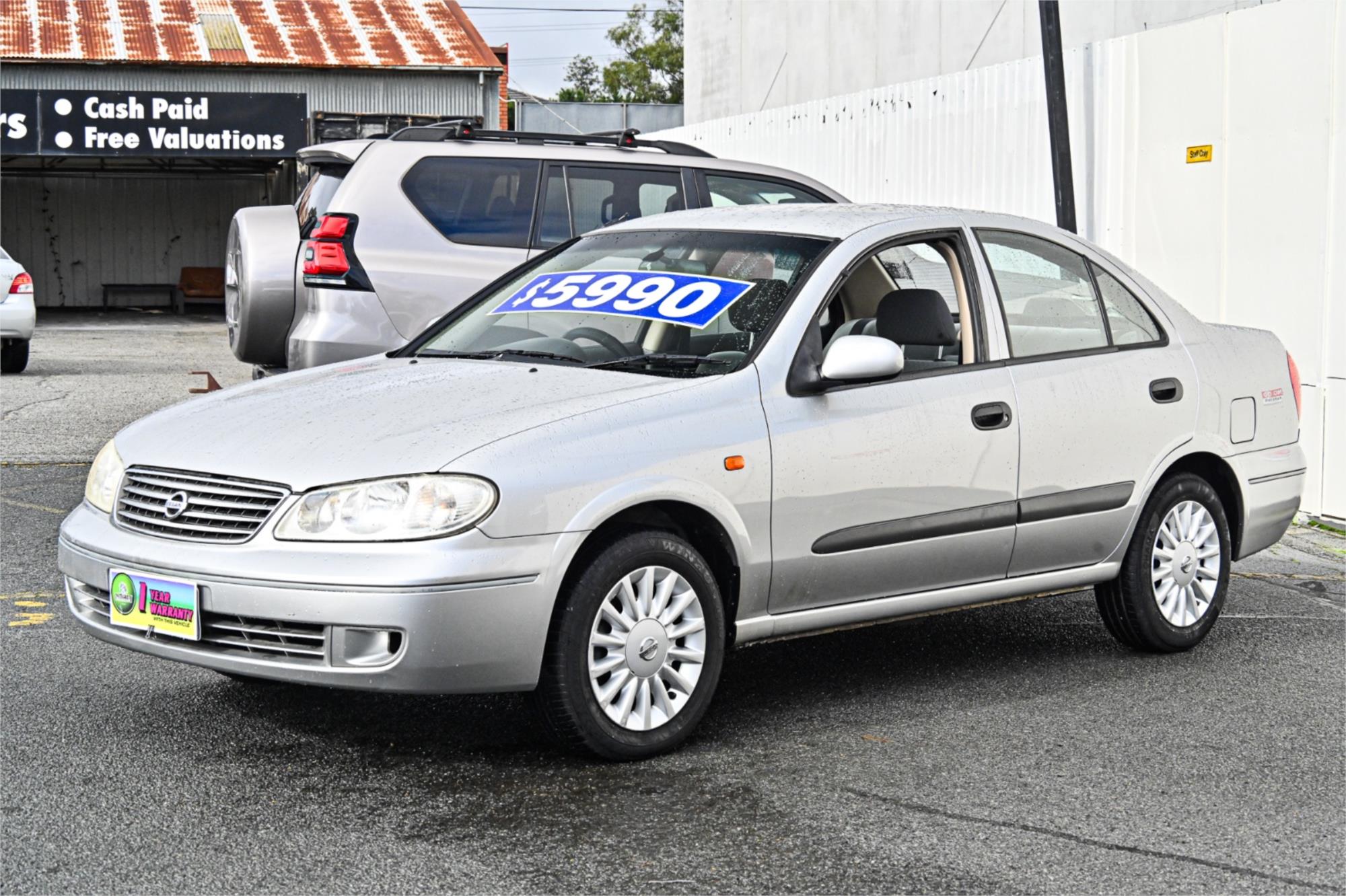 2004 NISSAN PULSAR N16 ST-L 4 SP AUTOMATIC 4D SEDAN