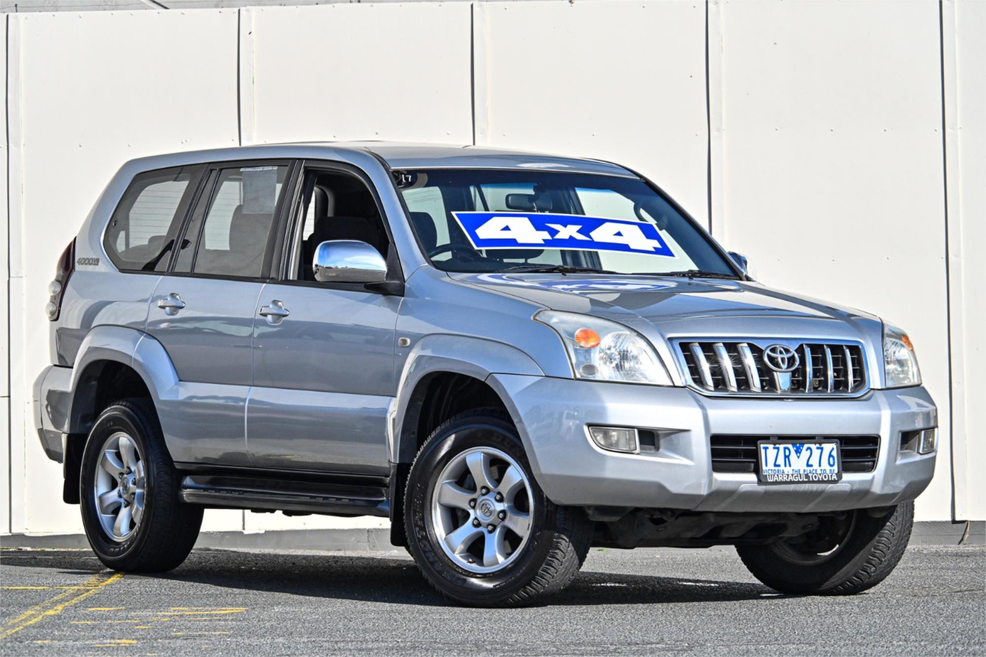 2005 TOYOTA LANDCRUISER GRJ120R PRADO GXL (4x4) 5 SP AUTOMATIC 4D WAGON