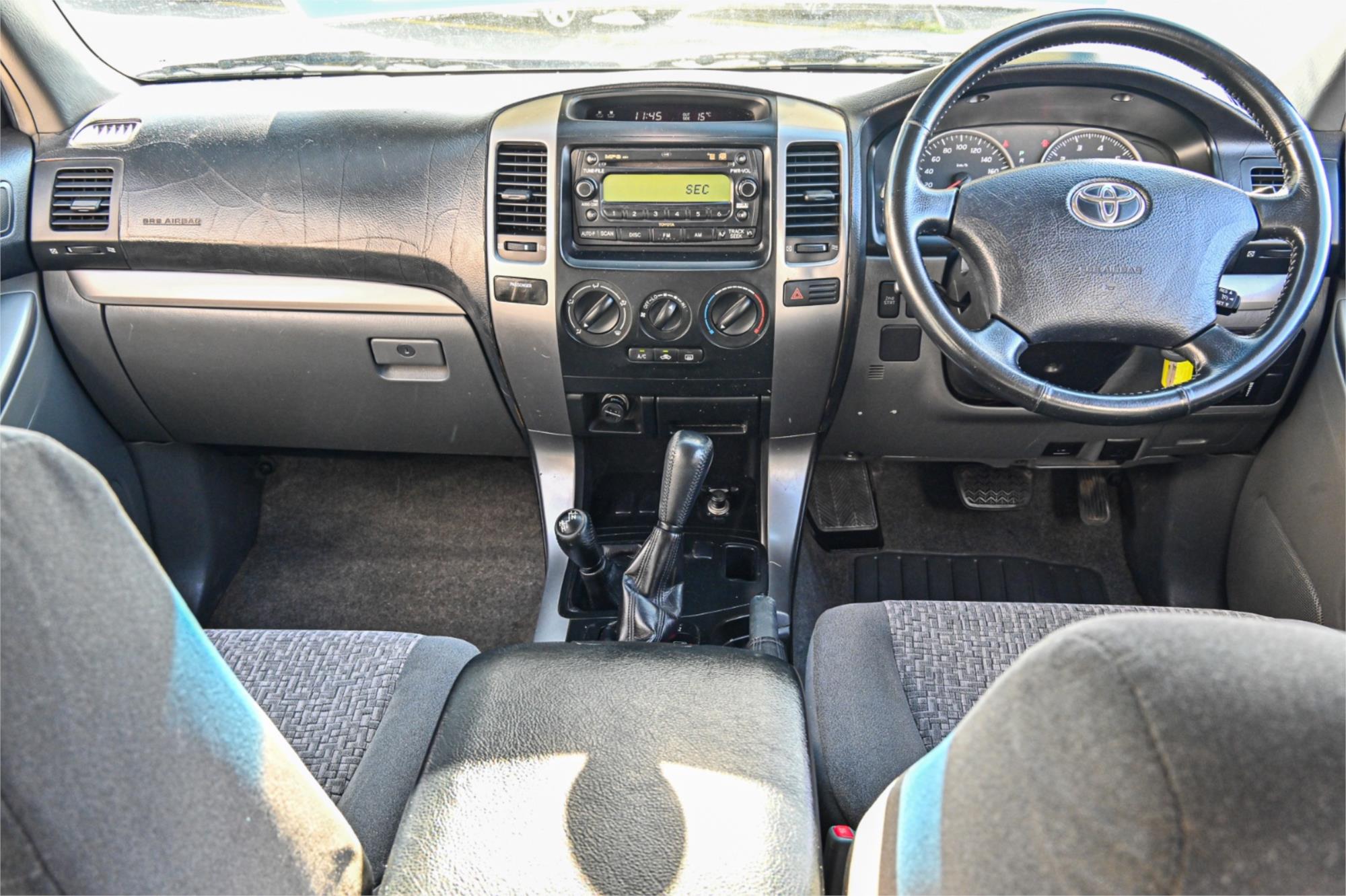 2005 TOYOTA LANDCRUISER GRJ120R PRADO GXL (4x4) 5 SP AUTOMATIC 4D WAGON