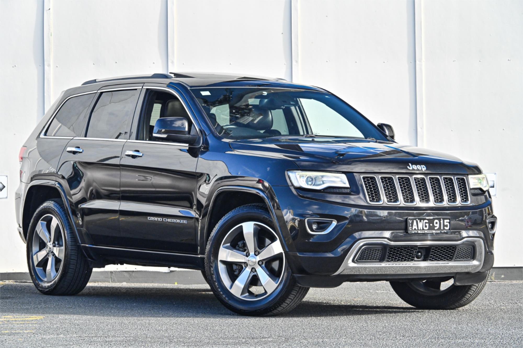 2013 JEEP GRAND CHEROKEE WK MY13 OVERLAND (4x4) 5 SP AUTOMATIC 4D WAGON
