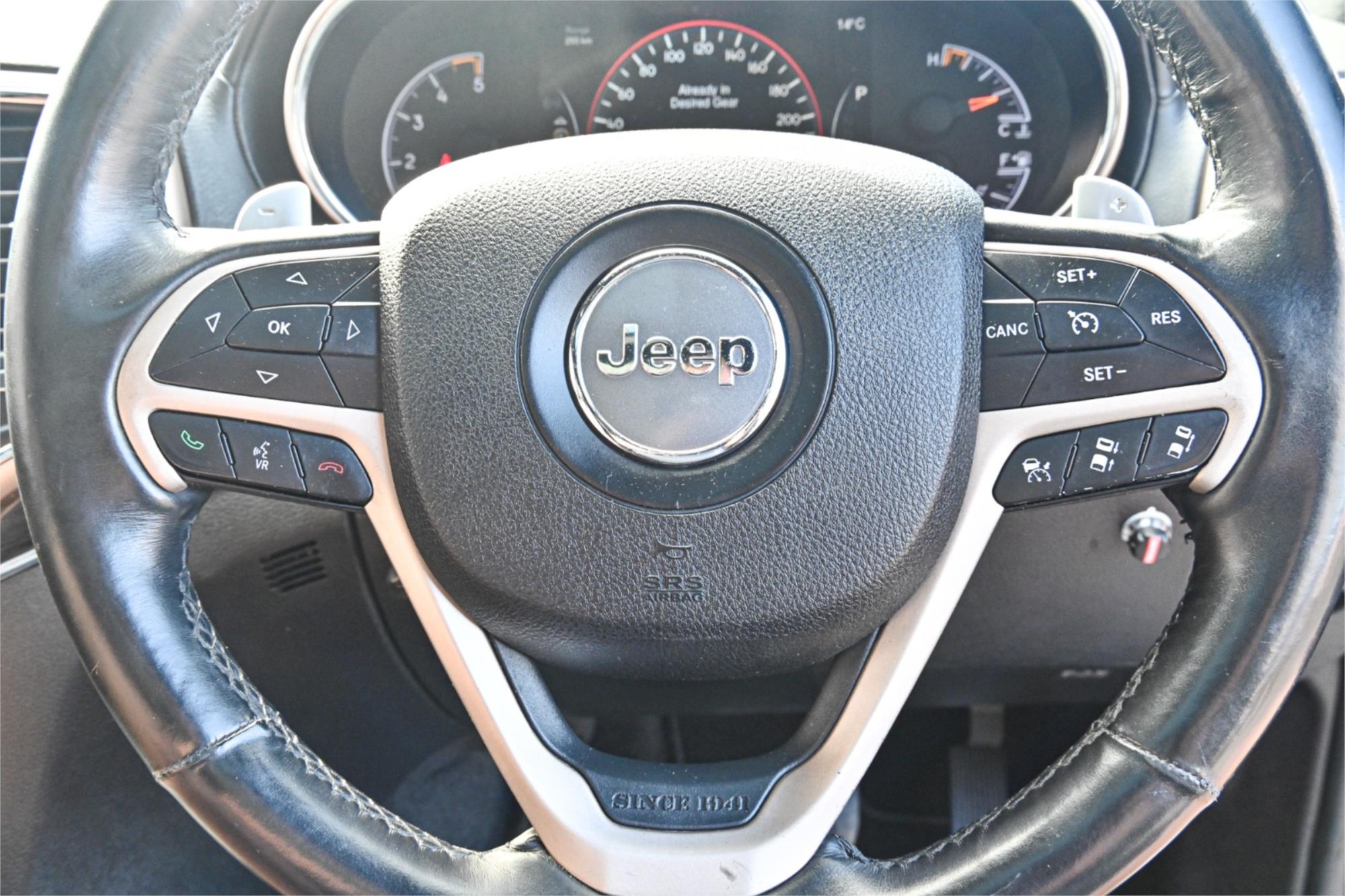 2013 JEEP GRAND CHEROKEE WK MY13 OVERLAND (4x4) 5 SP AUTOMATIC 4D WAGON