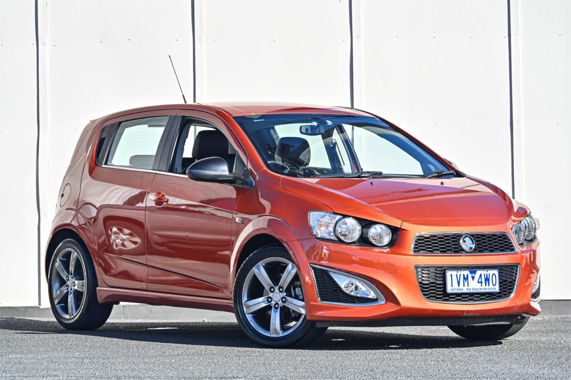 2014 HOLDEN BARINA TM MY14 RS 6 SP MANUAL 5D HATCHBACK