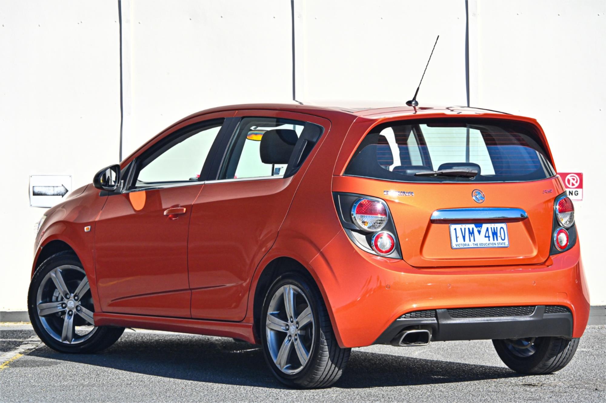 2014 HOLDEN BARINA TM MY14 RS 6 SP MANUAL 5D HATCHBACK