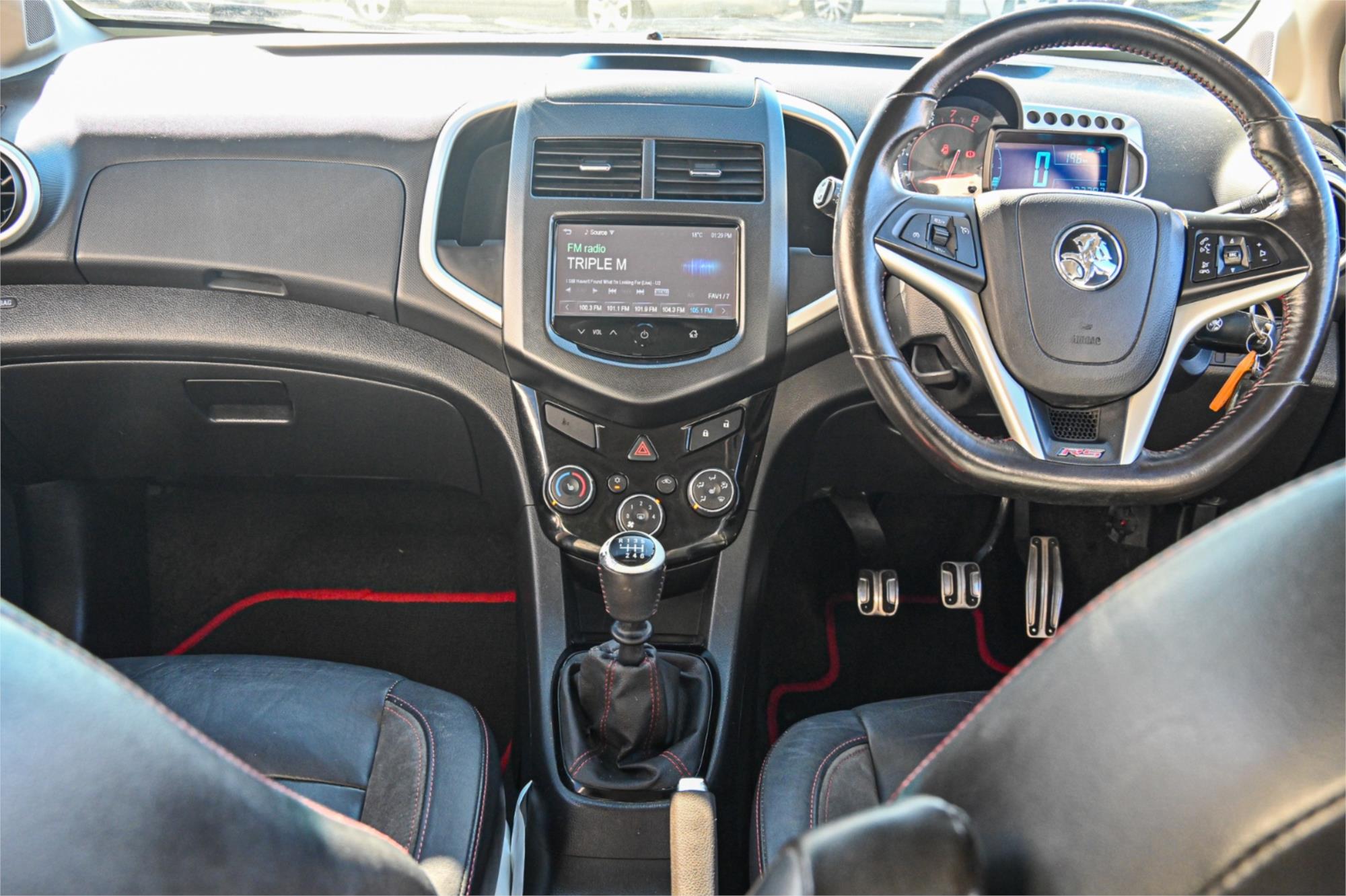2014 HOLDEN BARINA TM MY14 RS 6 SP MANUAL 5D HATCHBACK