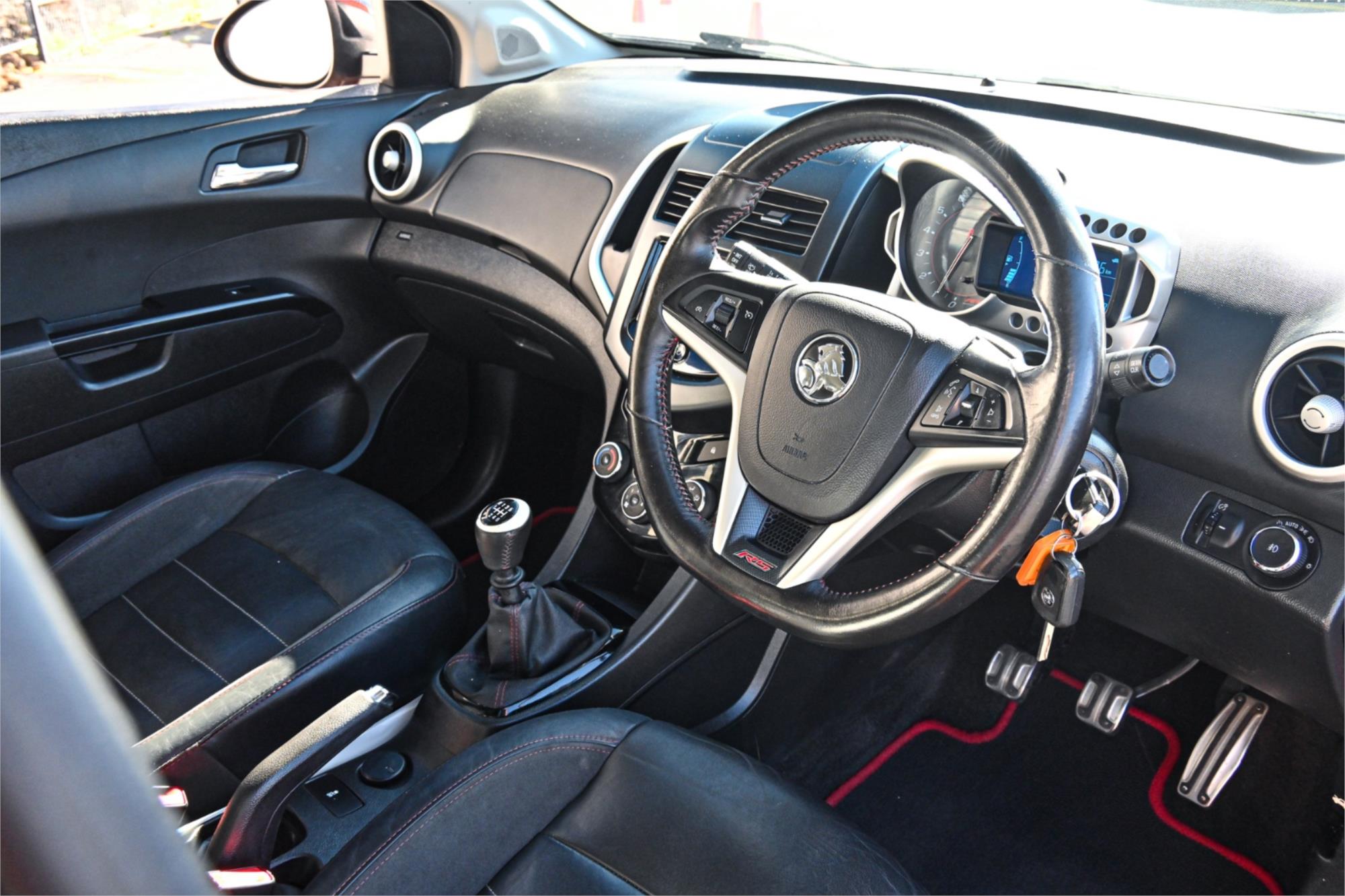 2014 HOLDEN BARINA TM MY14 RS 6 SP MANUAL 5D HATCHBACK