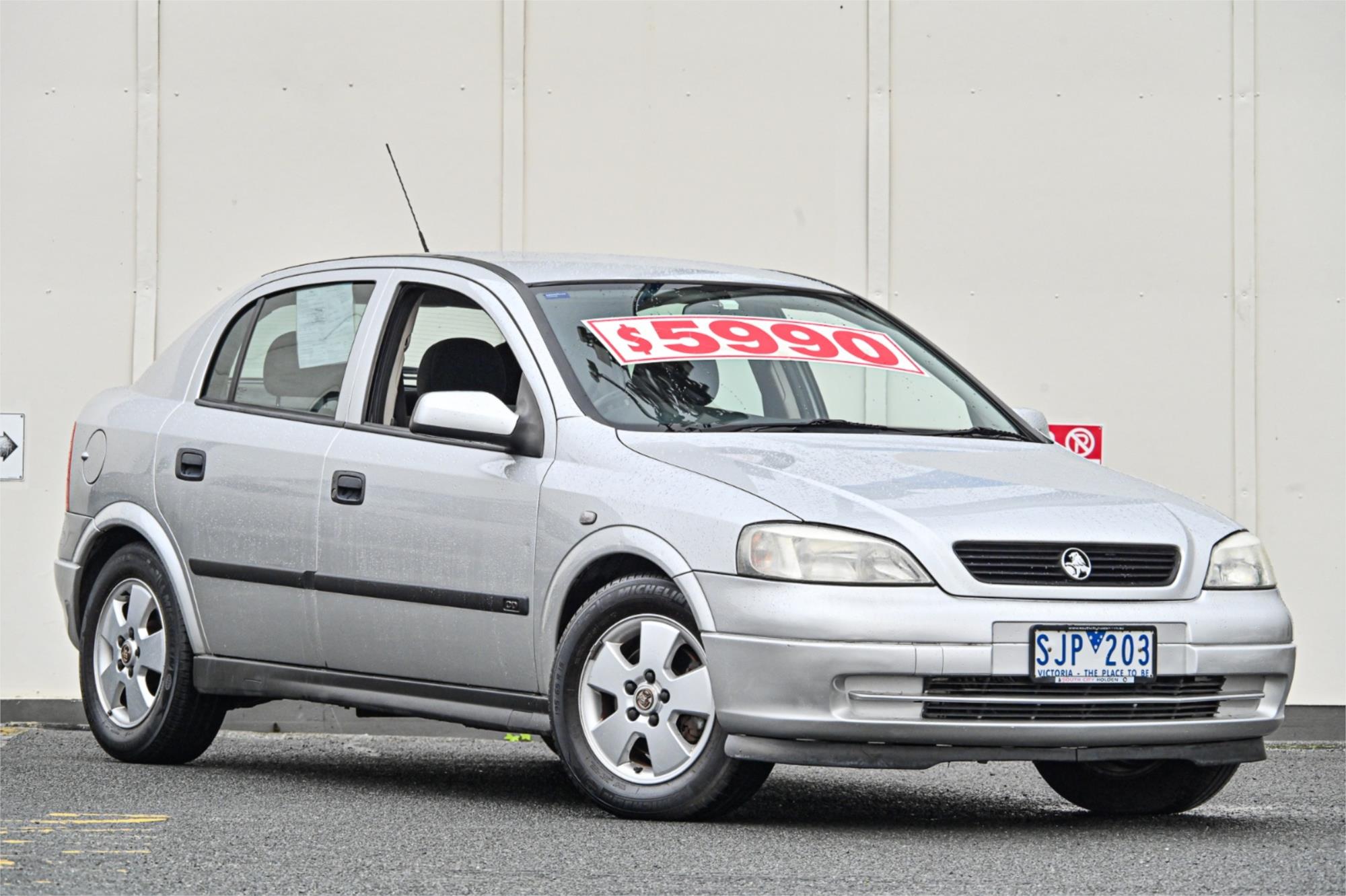 2003 HOLDEN ASTRA TS CD 4 SP AUTOMATIC 4D SEDAN