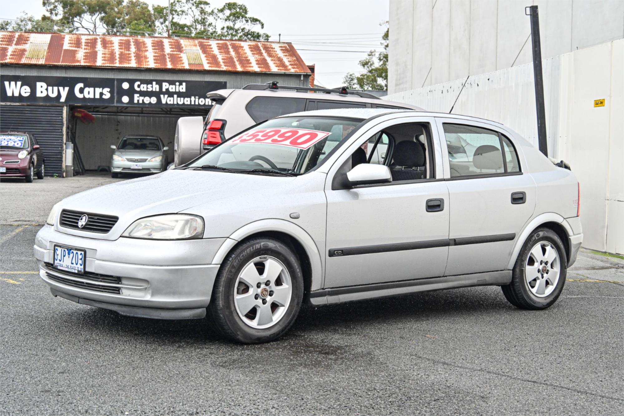 2003 HOLDEN ASTRA TS CD 4 SP AUTOMATIC 4D SEDAN
