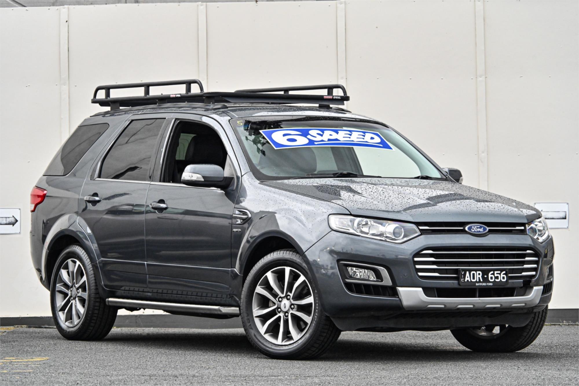 2016 FORD TERRITORY SZ MK2 TITANIUM (4x4) 6 SP AUTOMATIC 4D WAGON