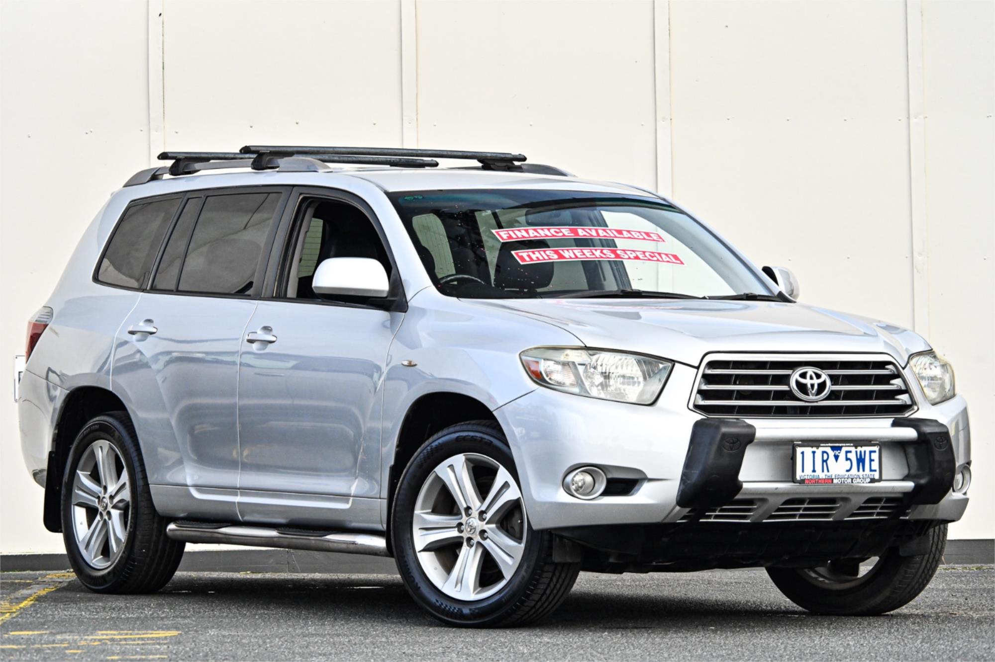 2007 TOYOTA KLUGER GSU45R KX-S (4x4) 5 SP AUTOMATIC 4D WAGON