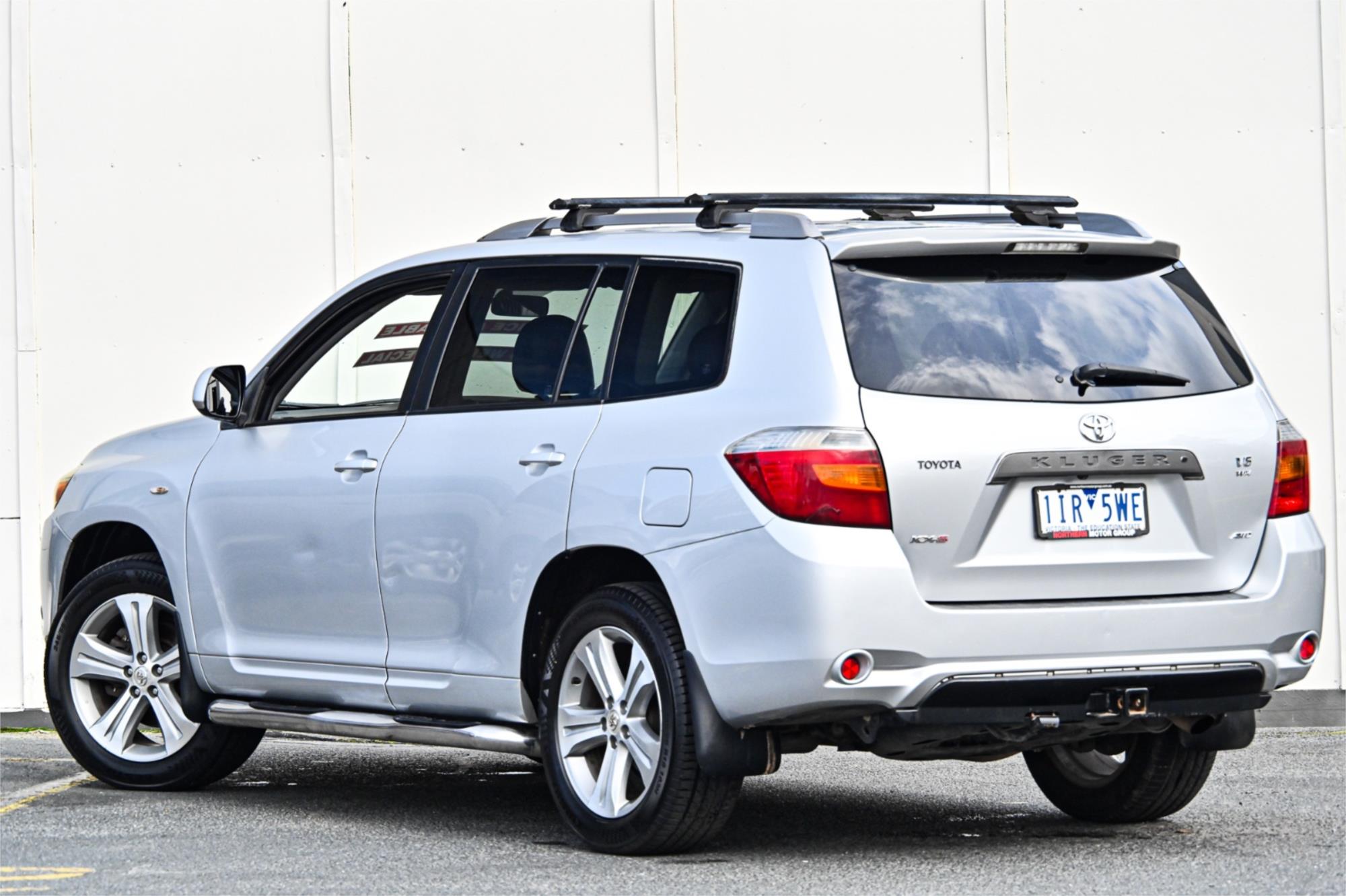 2007 TOYOTA KLUGER GSU45R KX-S (4x4) 5 SP AUTOMATIC 4D WAGON