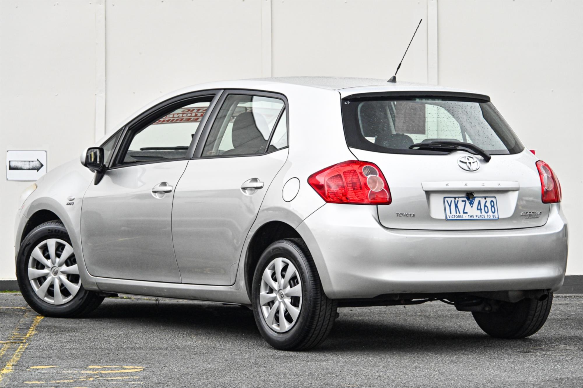 2009 TOYOTA COROLLA ZRE152R ASCENT 4 SP AUTOMATIC 5D HATCHBACK