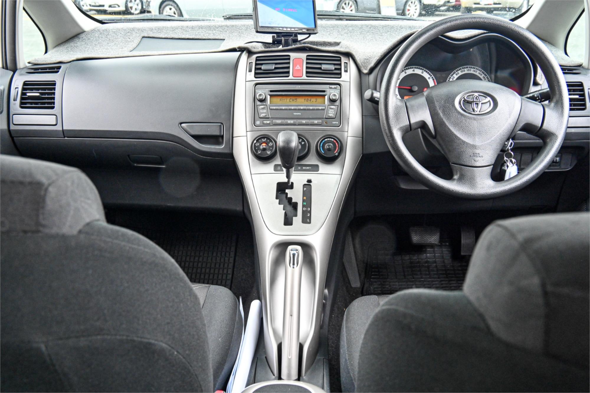 2009 TOYOTA COROLLA ZRE152R ASCENT 4 SP AUTOMATIC 5D HATCHBACK