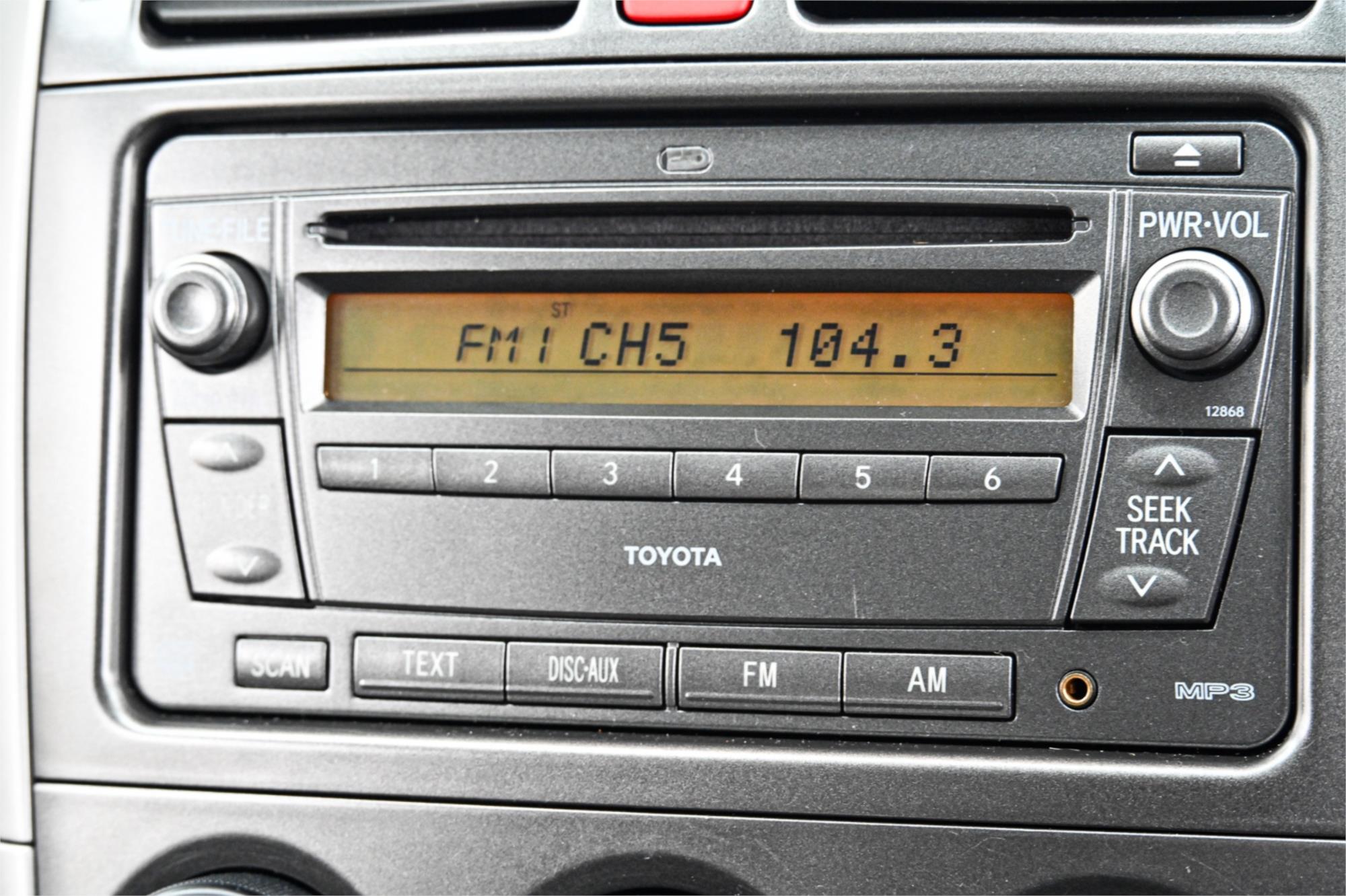 2009 TOYOTA COROLLA ZRE152R ASCENT 4 SP AUTOMATIC 5D HATCHBACK