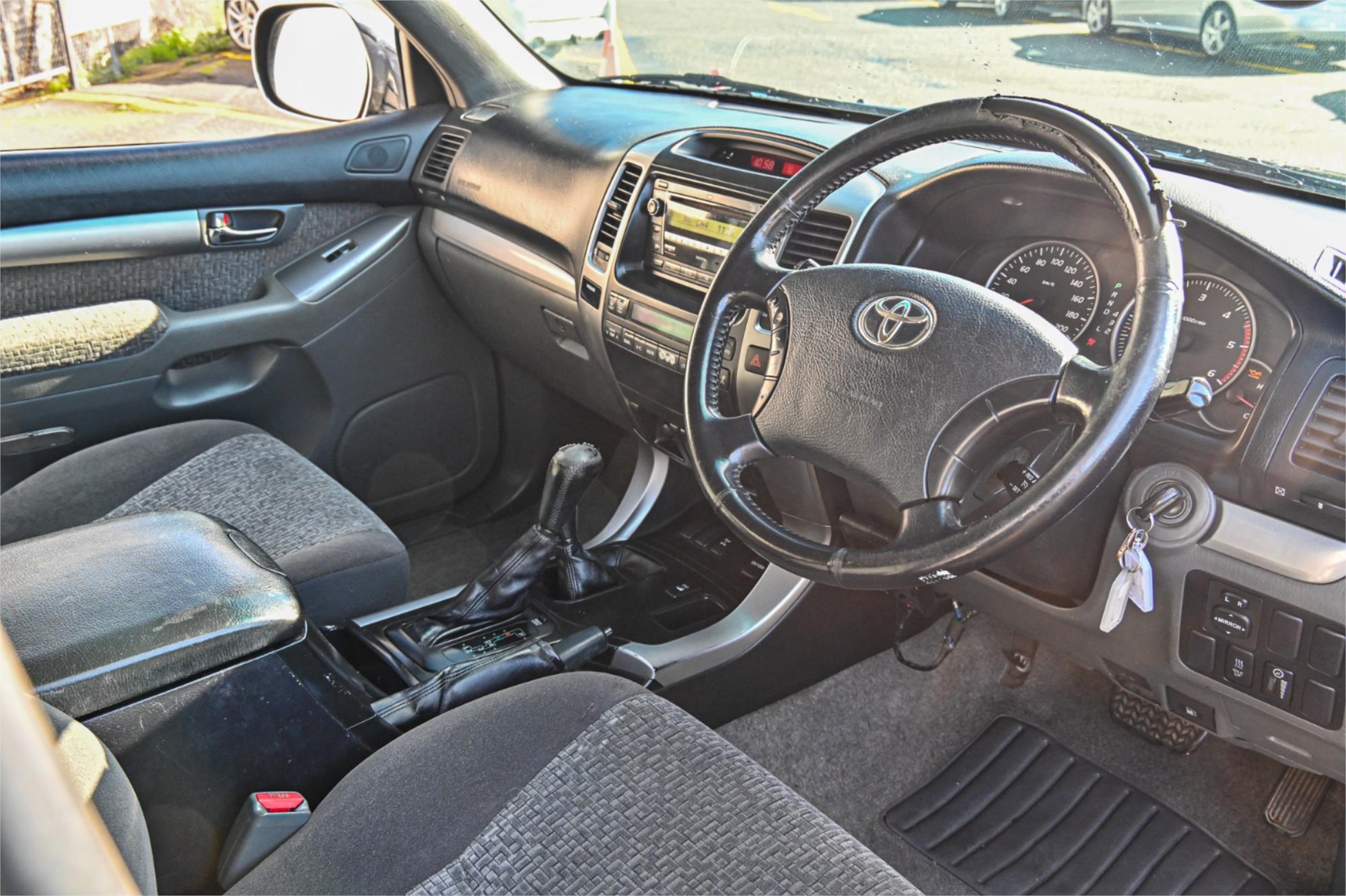 2008 TOYOTA LANDCRUISER KDJ120R 07 UPGRADE PRADO GXL (4x4) 5 SP AUTOMATIC 4D WAGON
