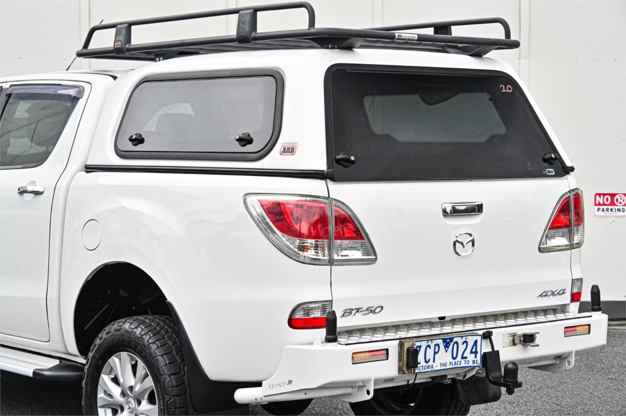 2012 MAZDA BT-50 GT (4x4) 6 SP AUTOMATIC DUAL CAB UTILITY