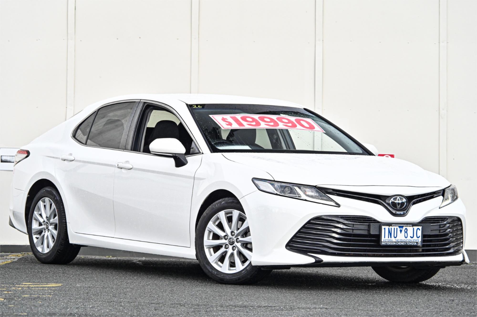 2018 TOYOTA CAMRY ASV70R MY19 ASCENT 6 SP AUTOMATIC 4D SEDAN