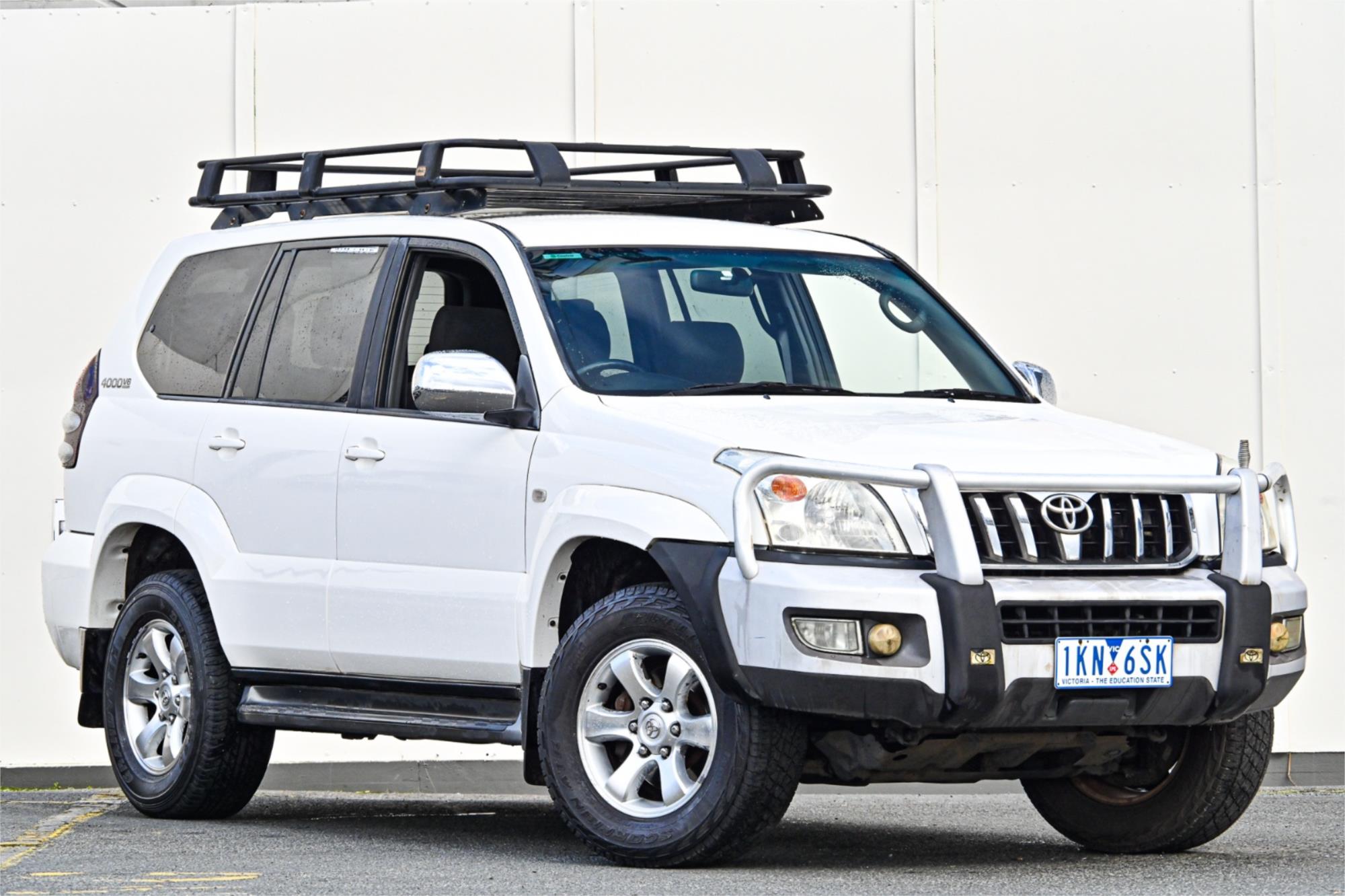 2008 TOYOTA LANDCRUISER GRJ120R 07 UPGRADE PRADO GXL (4x4) 5 SP AUTOMATIC 4D WAGON