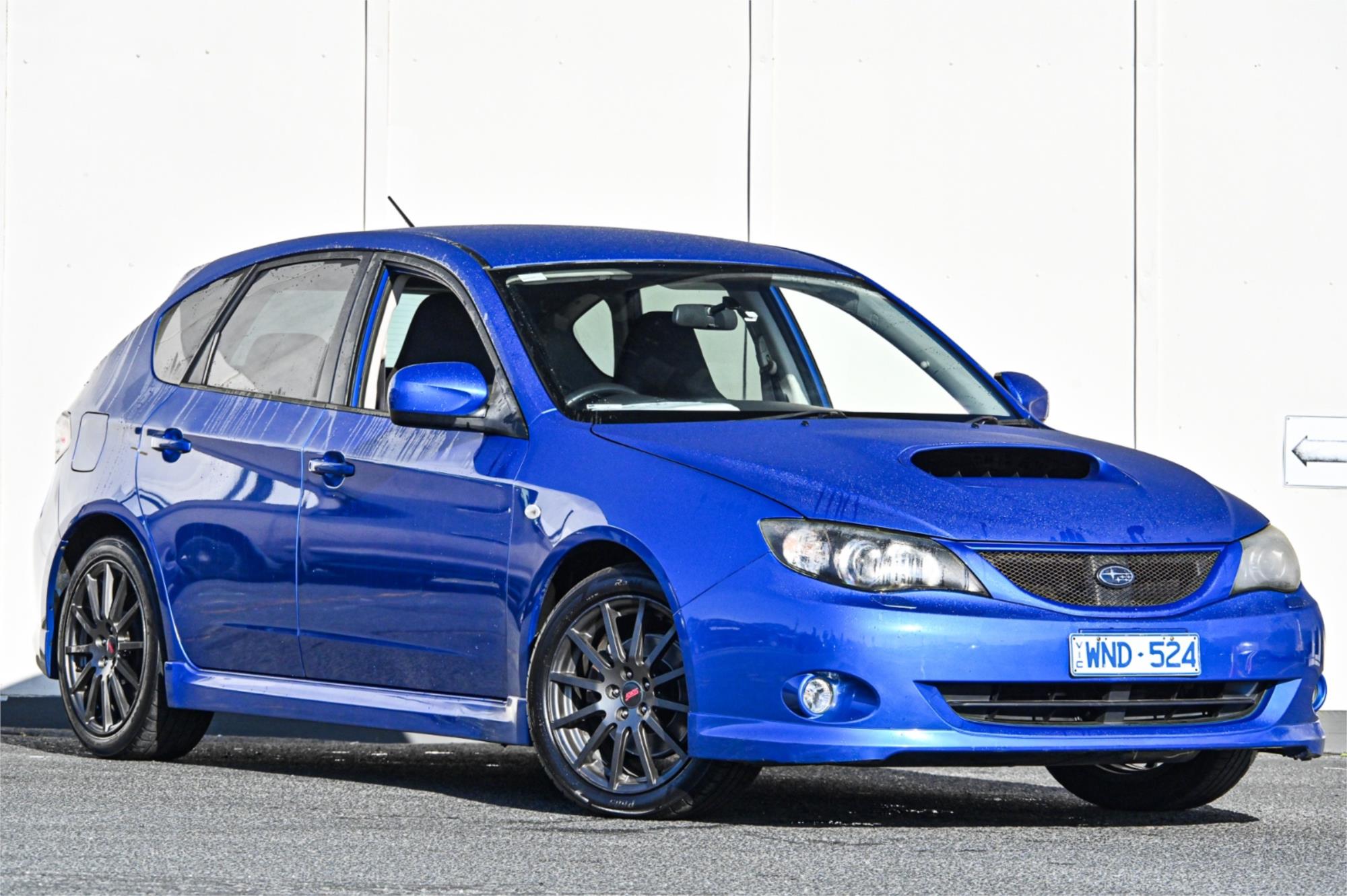 2008 SUBARU IMPREZA MY08 WRX (AWD) 5 SP MANUAL 5D HATCHBACK