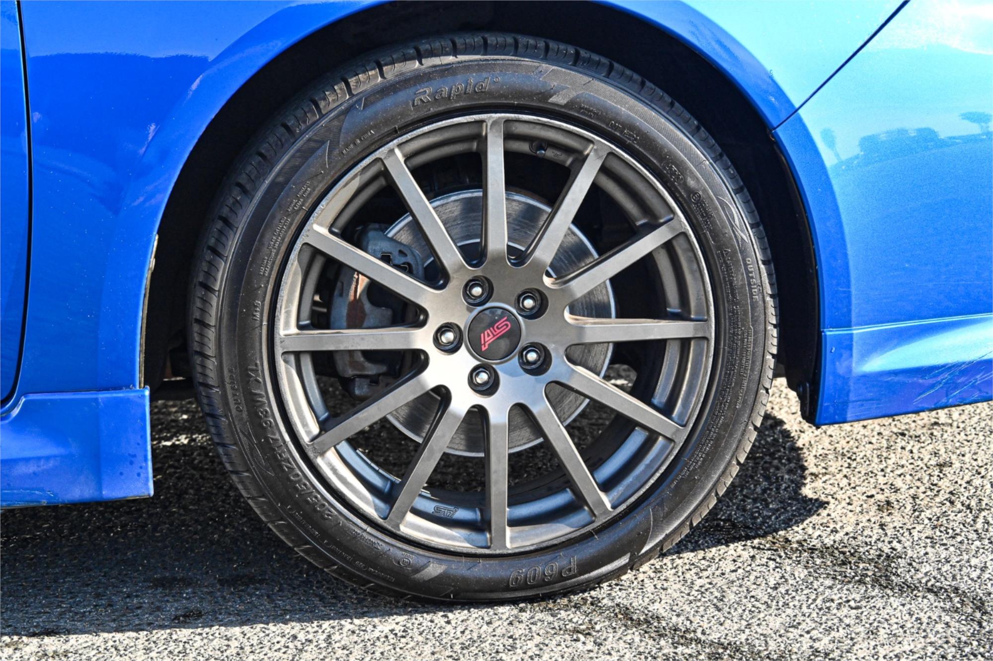 2008 SUBARU IMPREZA MY08 WRX (AWD) 5 SP MANUAL 5D HATCHBACK