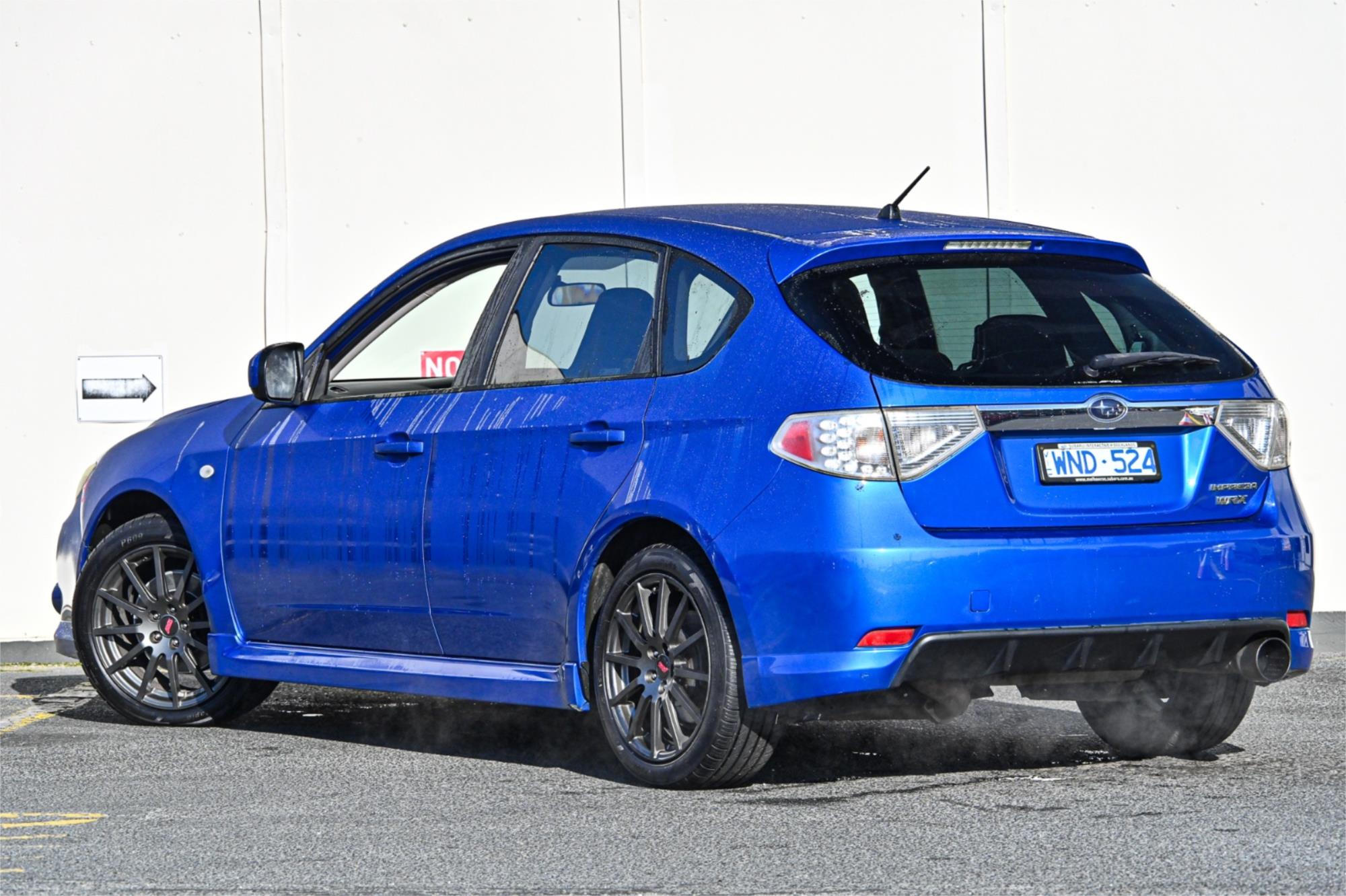 2008 SUBARU IMPREZA MY08 WRX (AWD) 5 SP MANUAL 5D HATCHBACK