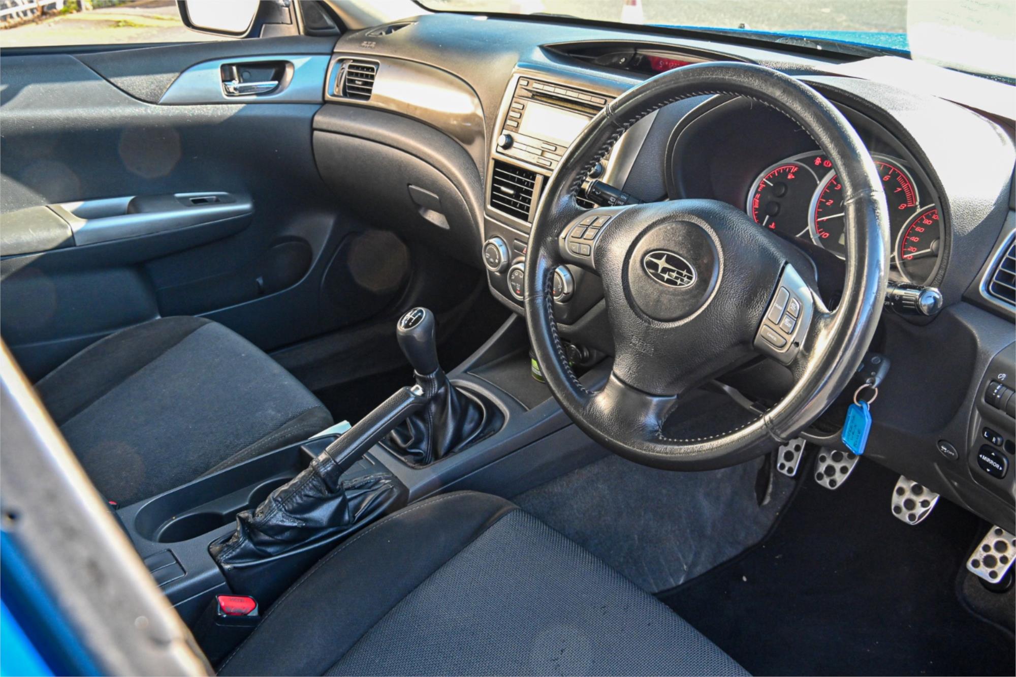 2008 SUBARU IMPREZA MY08 WRX (AWD) 5 SP MANUAL 5D HATCHBACK