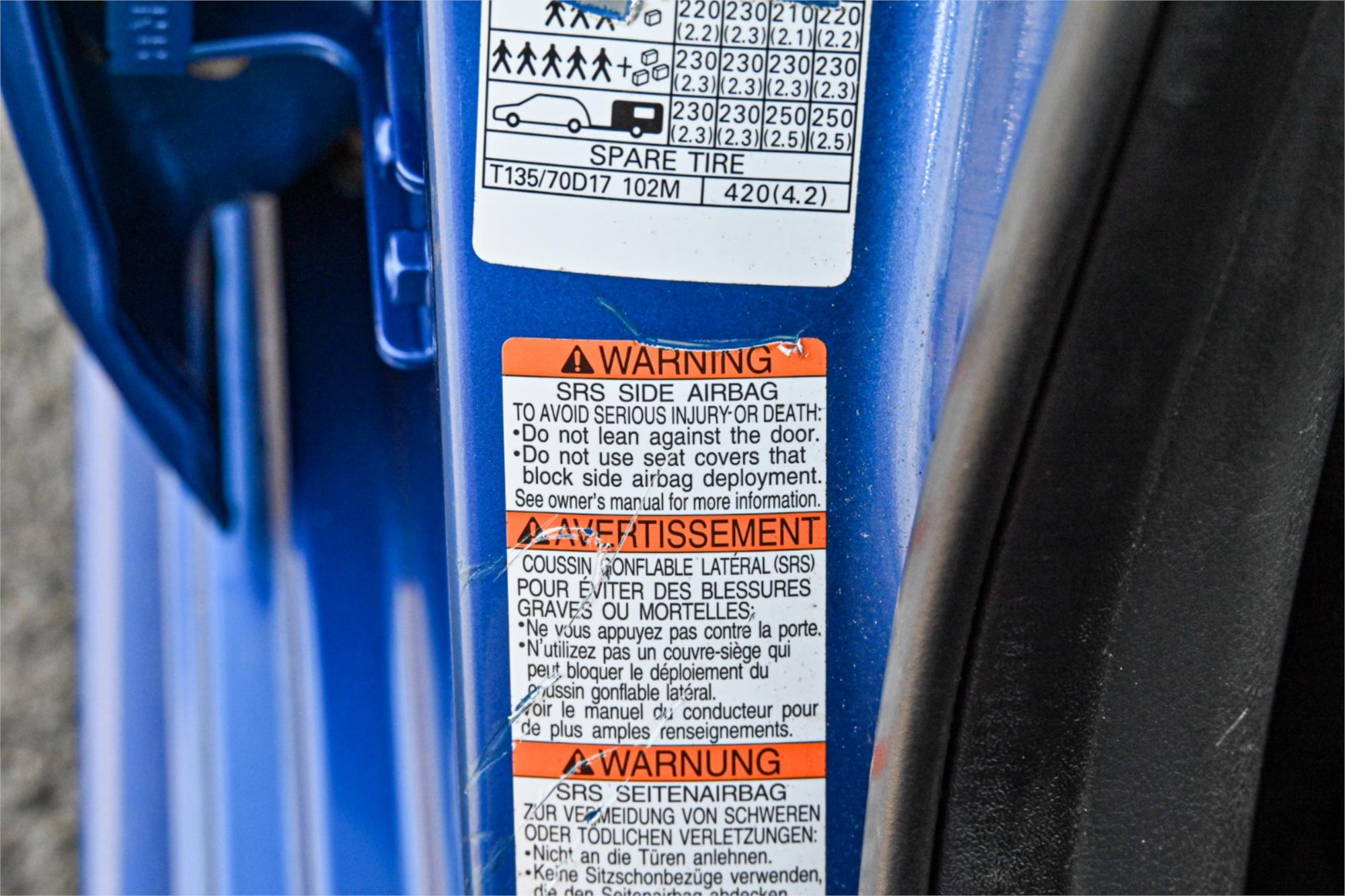 2008 SUBARU IMPREZA MY08 WRX (AWD) 5 SP MANUAL 5D HATCHBACK