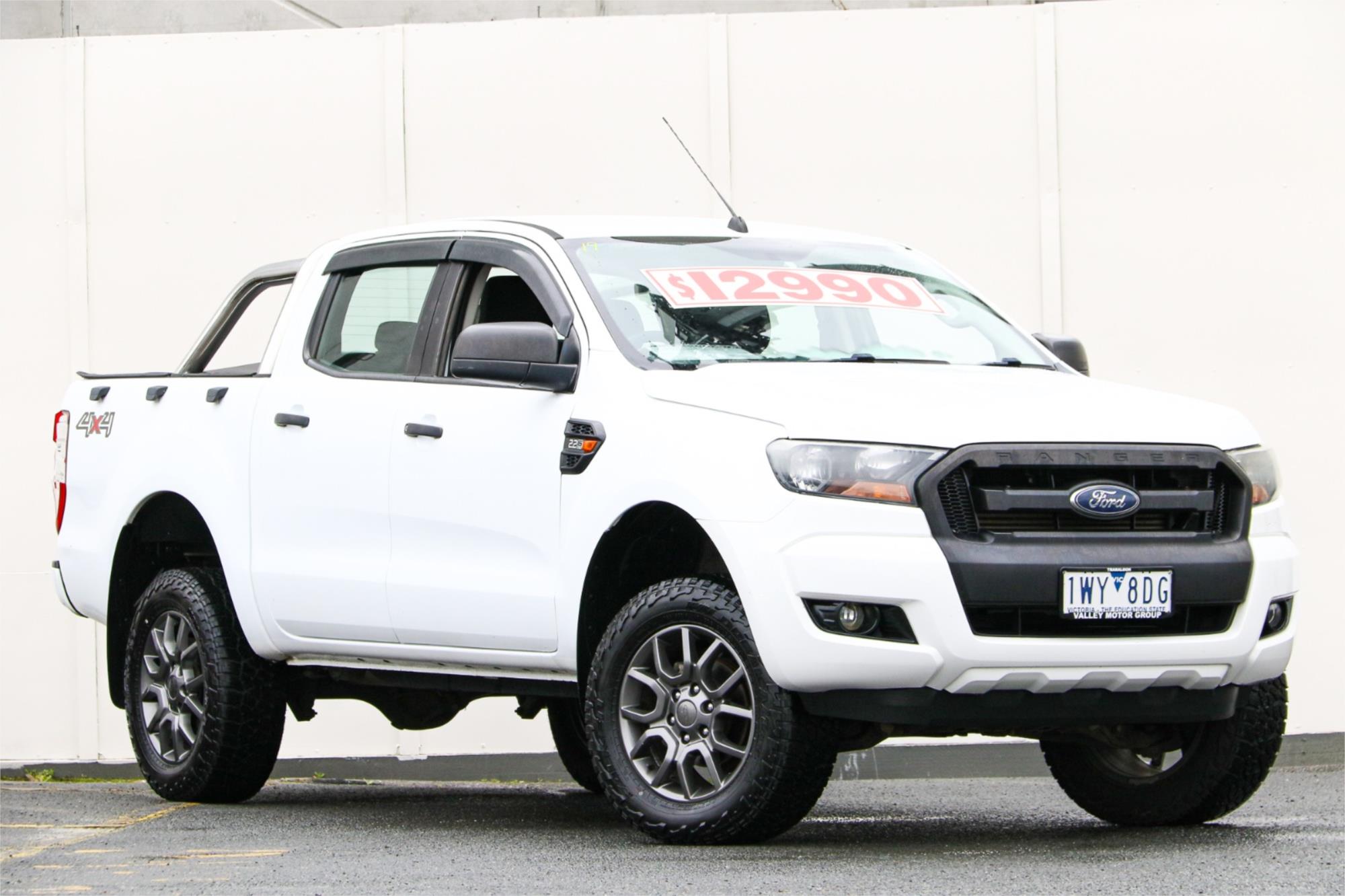 2017 FORD RANGER PX MKII MY17 UPDATE XL 2.2 (4x4) 6 SP AUTOMATIC CREW C/CHAS