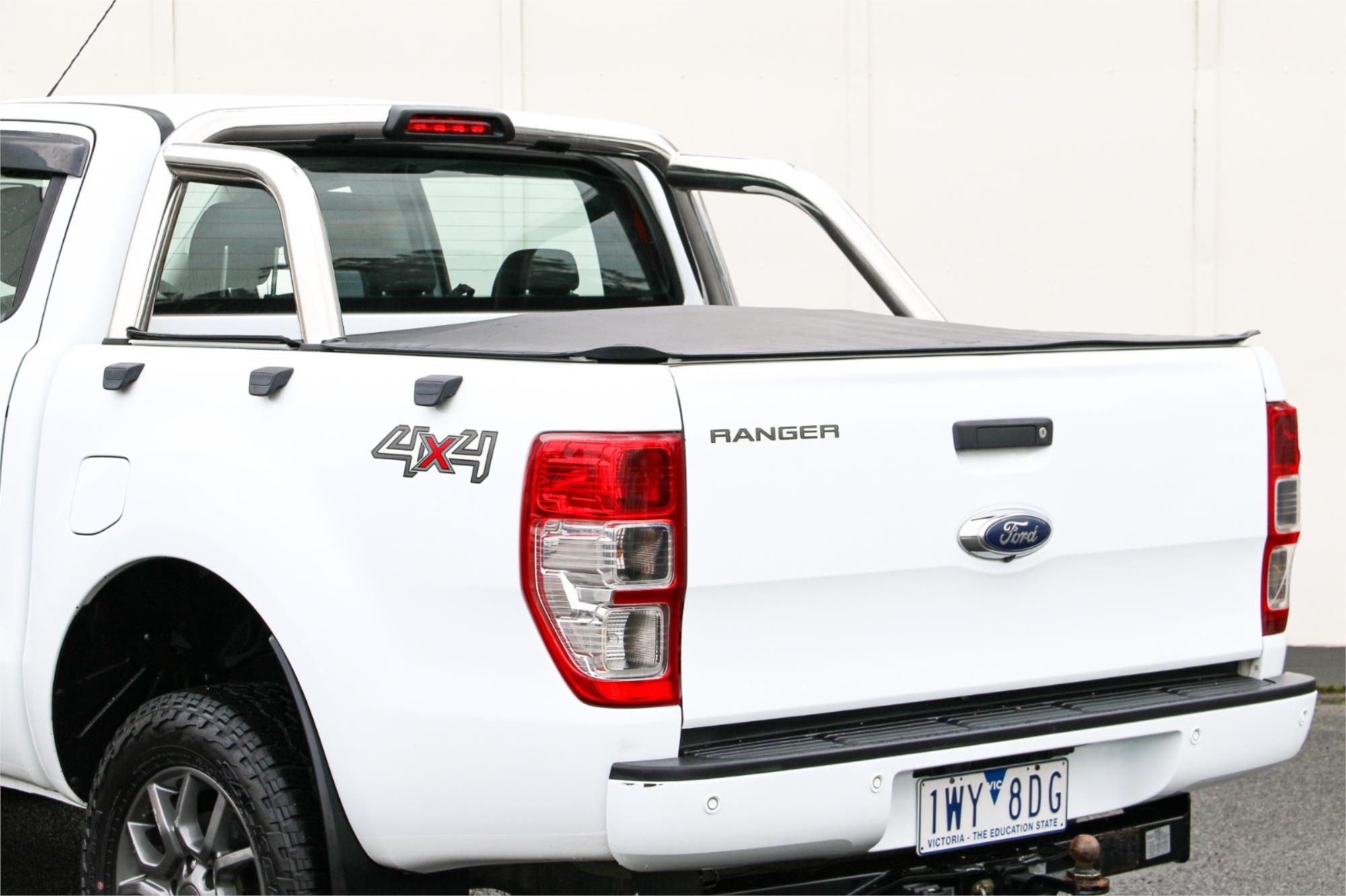 2017 FORD RANGER PX MKII MY17 UPDATE XL 2.2 (4x4) 6 SP AUTOMATIC CREW C/CHAS