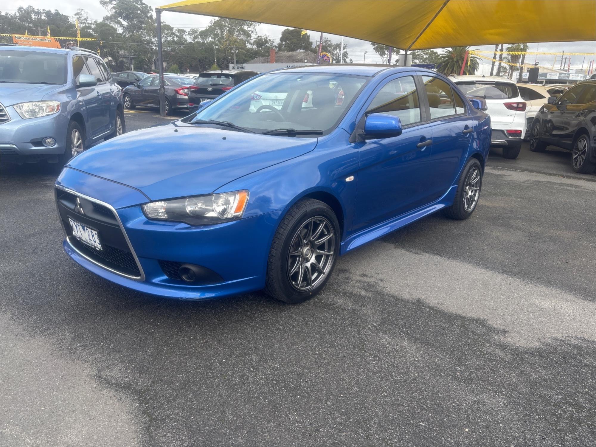 2013 MITSUBISHI LANCER CJ MY13 ES CVT AUTO 6 SP SEQUENTIAL 4D SEDAN
