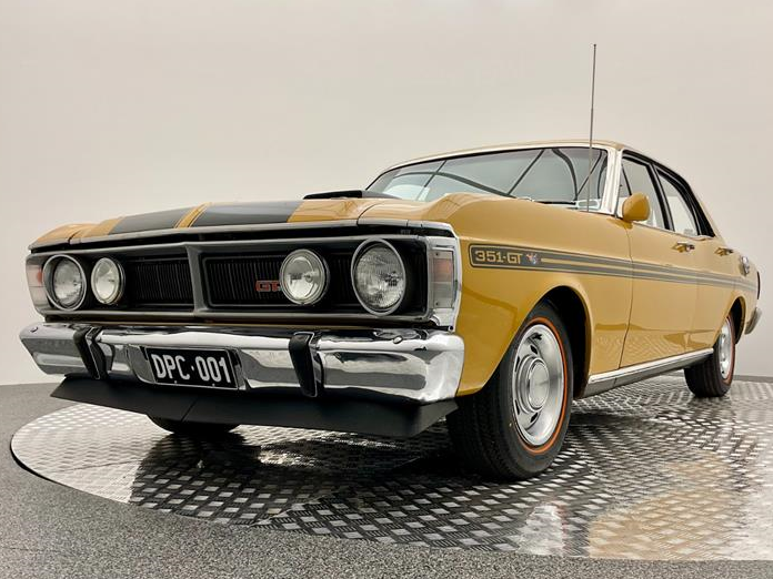1970 FORD FALCON XY GT 4 SP MANUAL 4D SEDAN