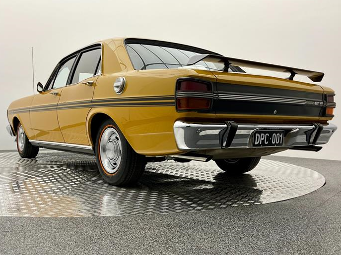 1970 FORD FALCON XY GT 4 SP MANUAL 4D SEDAN