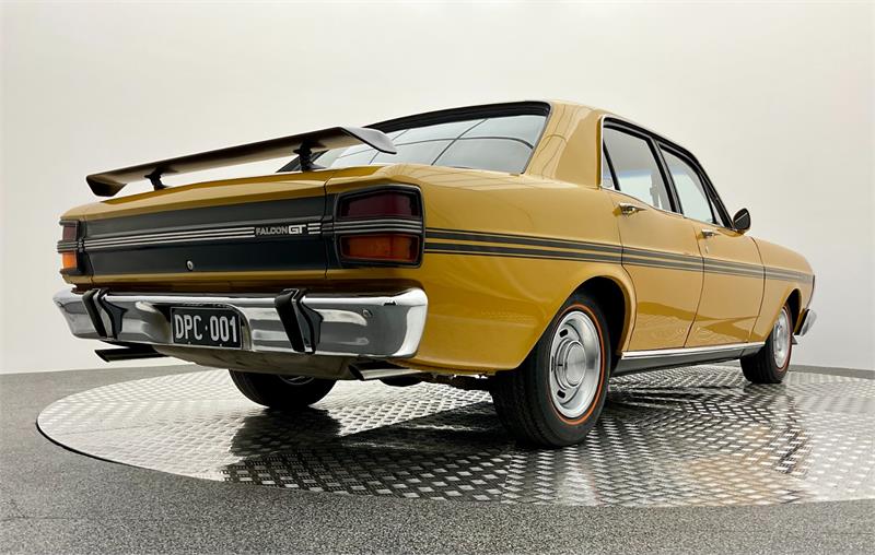 1970 FORD FALCON XY GT 4 SP MANUAL 4D SEDAN
