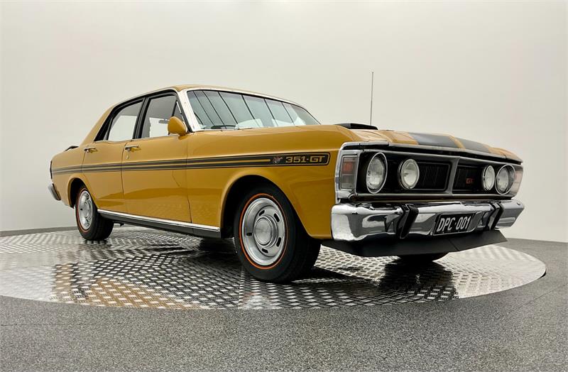 1970 FORD FALCON XY GT 4 SP MANUAL 4D SEDAN