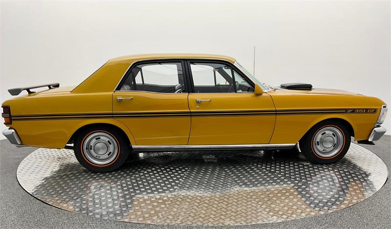 1970 FORD FALCON XY GT 4 SP MANUAL 4D SEDAN