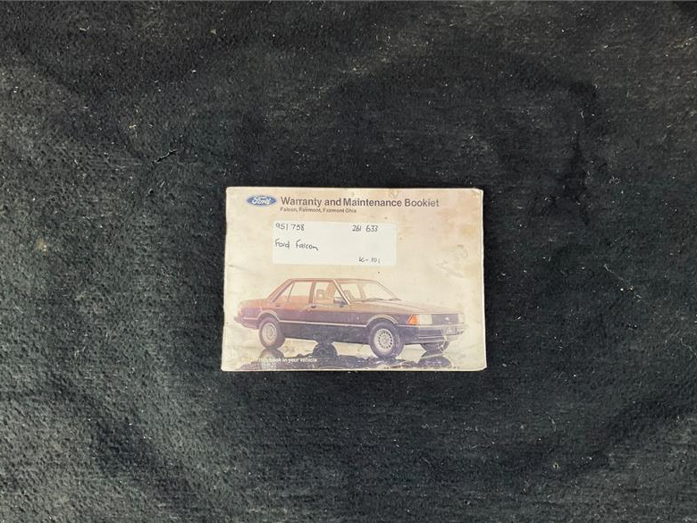 1981 FORD FALCON XD GL 3 SP AUTOMATIC 4D SEDAN