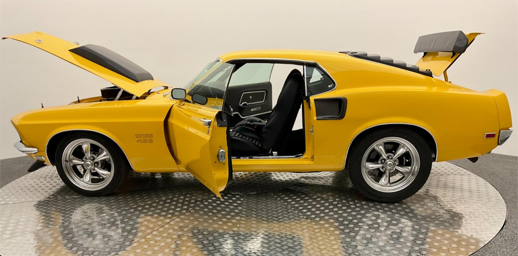 1969 FORD MUSTANG 3 SP AUTOMATIC 2D HARDTOP