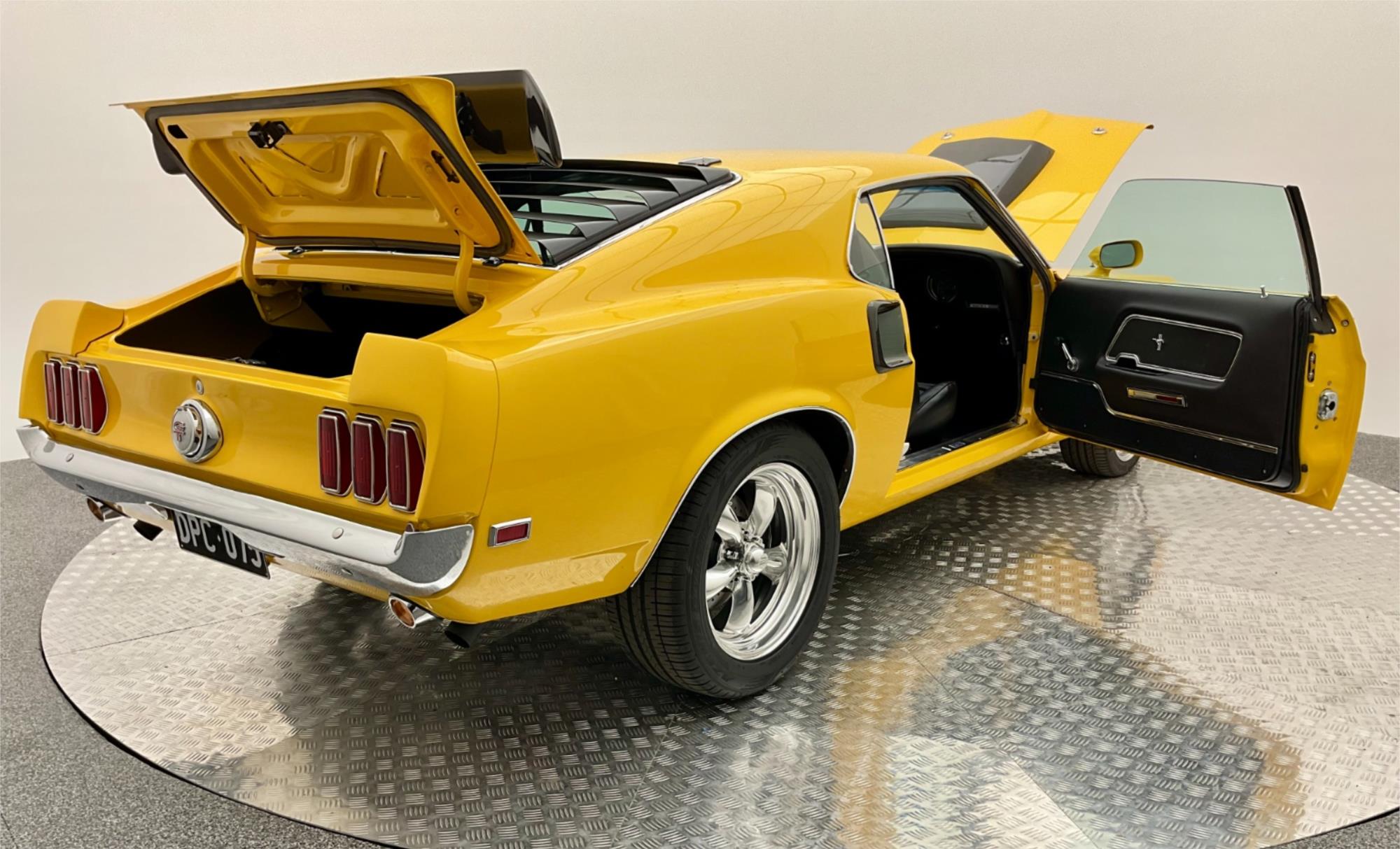 1969 FORD MUSTANG 3 SP AUTOMATIC 2D HARDTOP