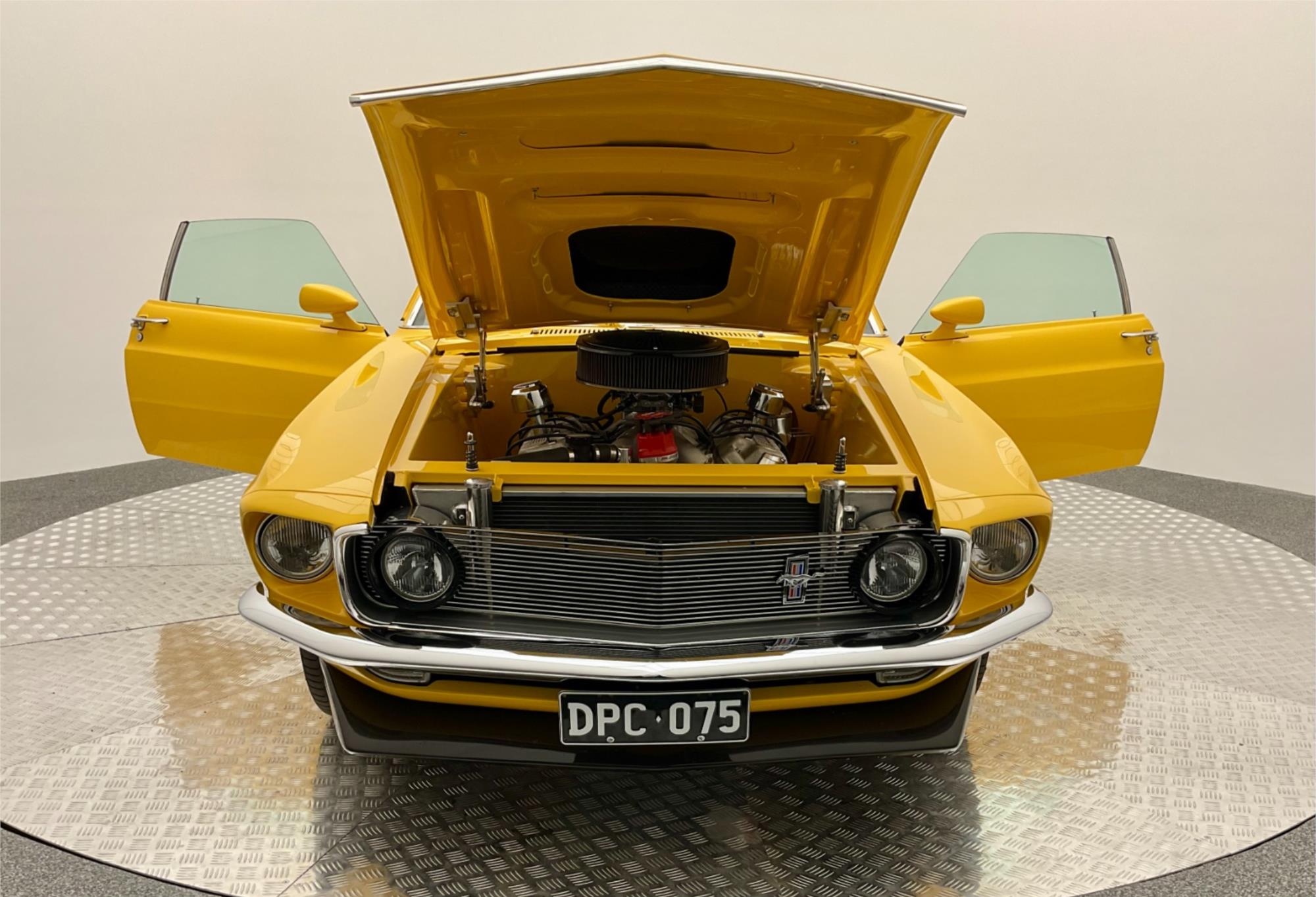 1969 FORD MUSTANG 3 SP AUTOMATIC 2D HARDTOP