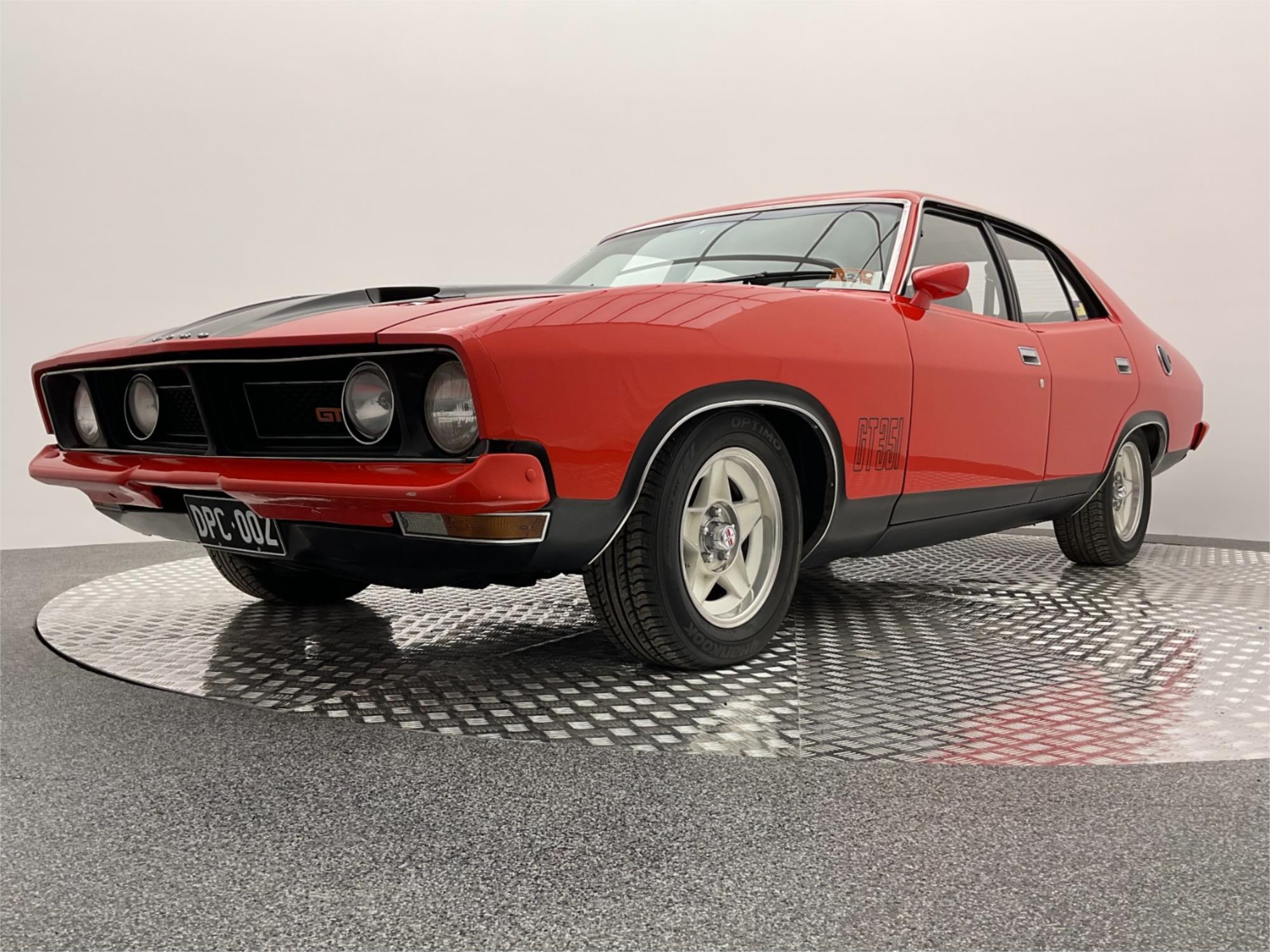 1976 FORD FALCON XB GT 3 SP AUTOMATIC 4D SEDAN