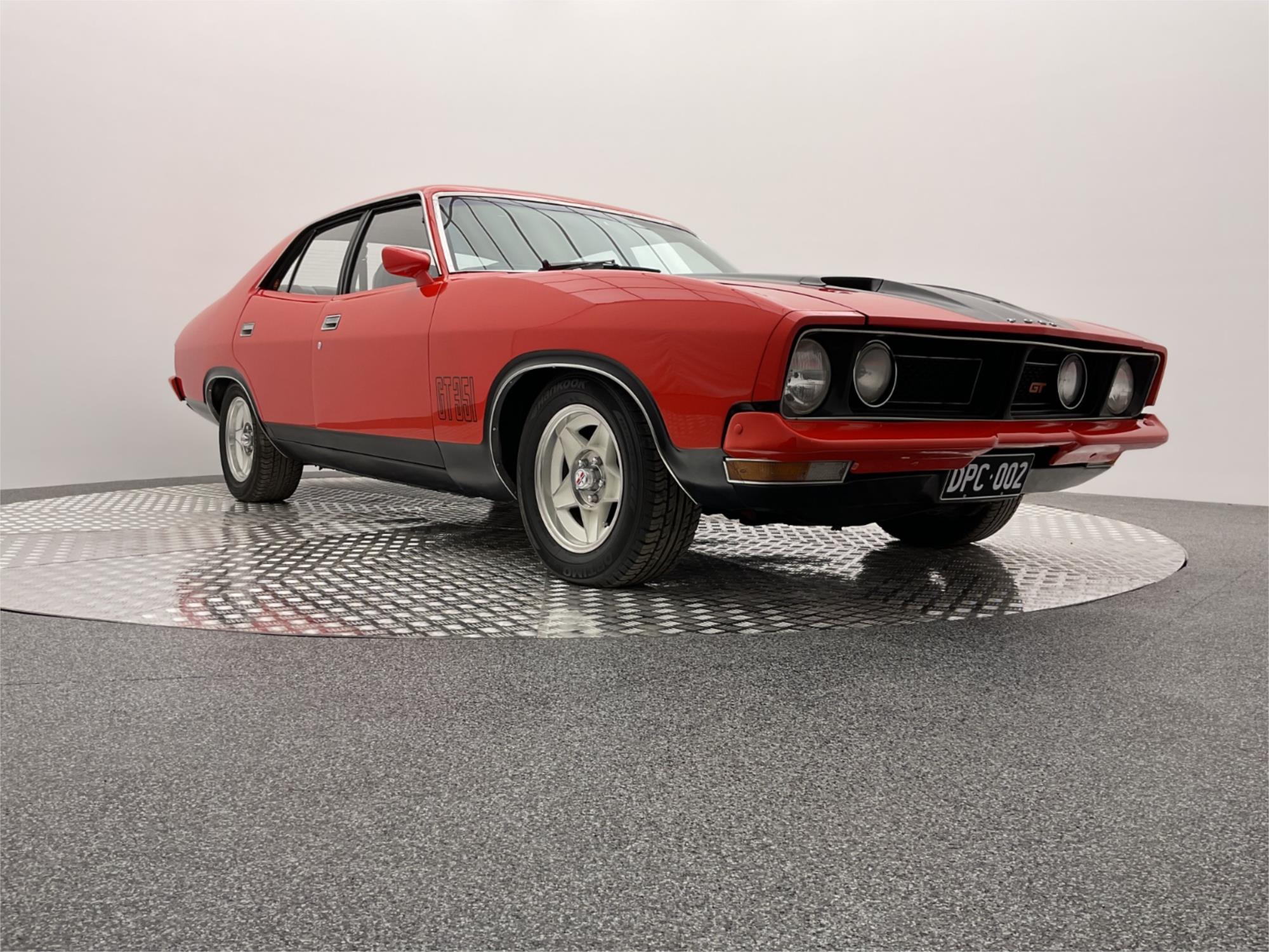 1976 FORD FALCON XB GT 3 SP AUTOMATIC 4D SEDAN