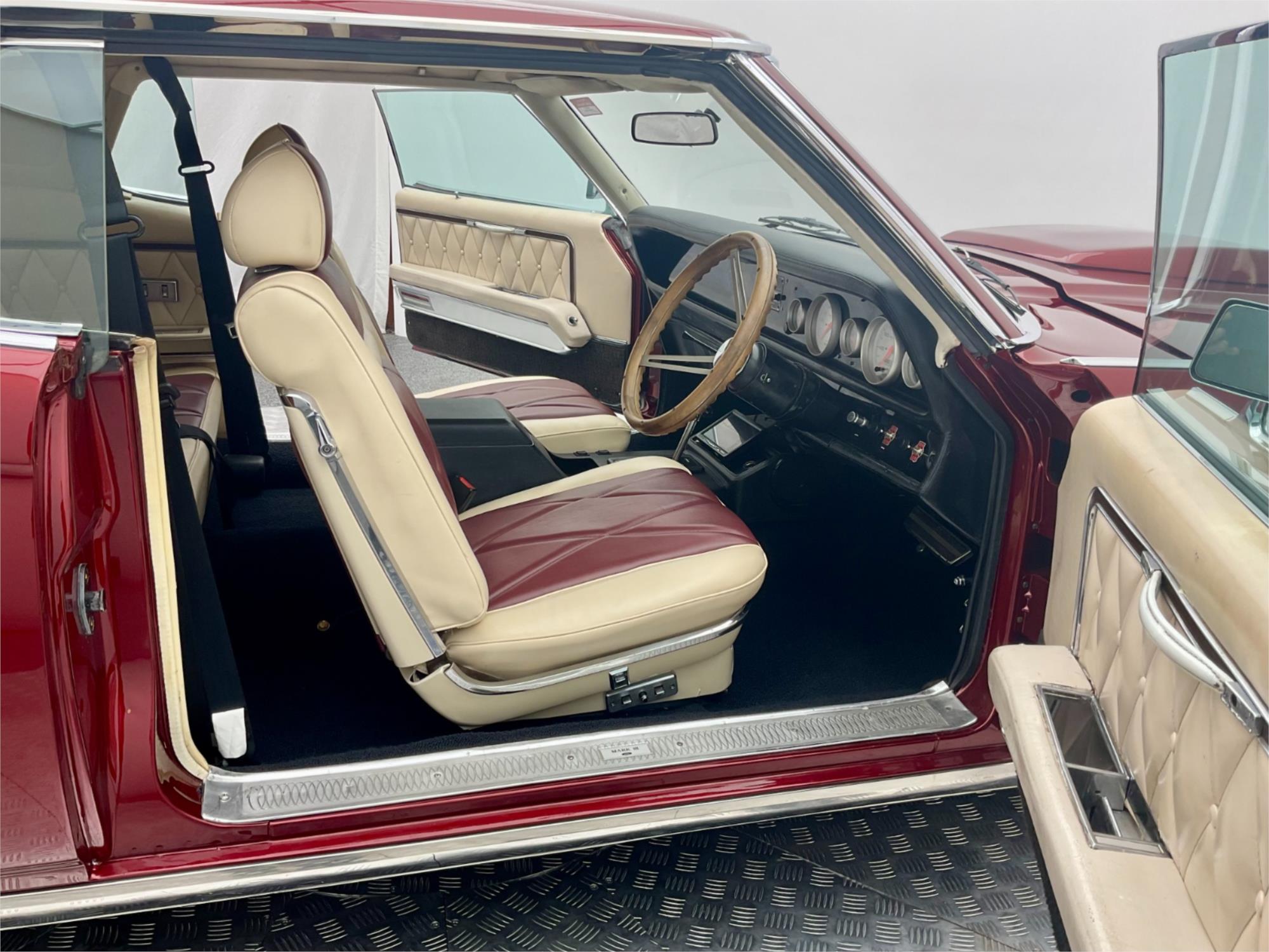 1969 LINCOLN CONTINENTAL MARK III 4 SP AUTOMATIC + OVERDRIVE COUPE