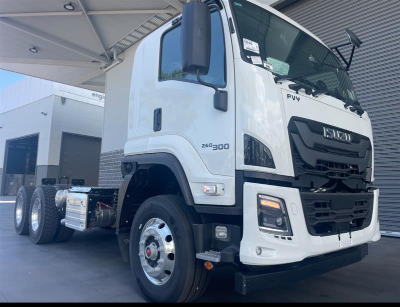 2025 ISUZU FVY 260-300 AT 6 SP AUTOMATIC C/CHAS