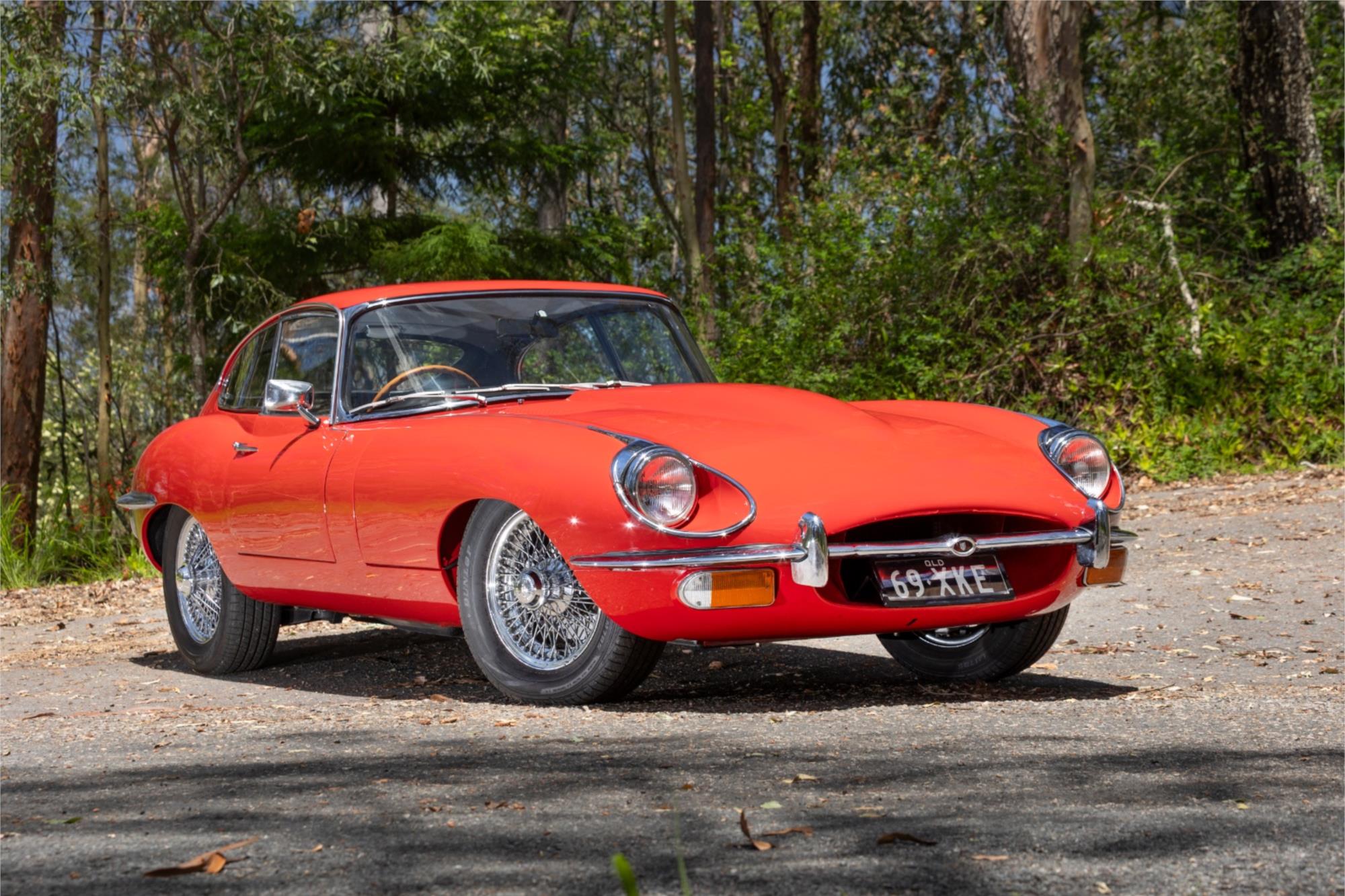 1969 JAGUAR E TYPE SERIES 2 4.2 4 SP MANUAL 2D COUPE