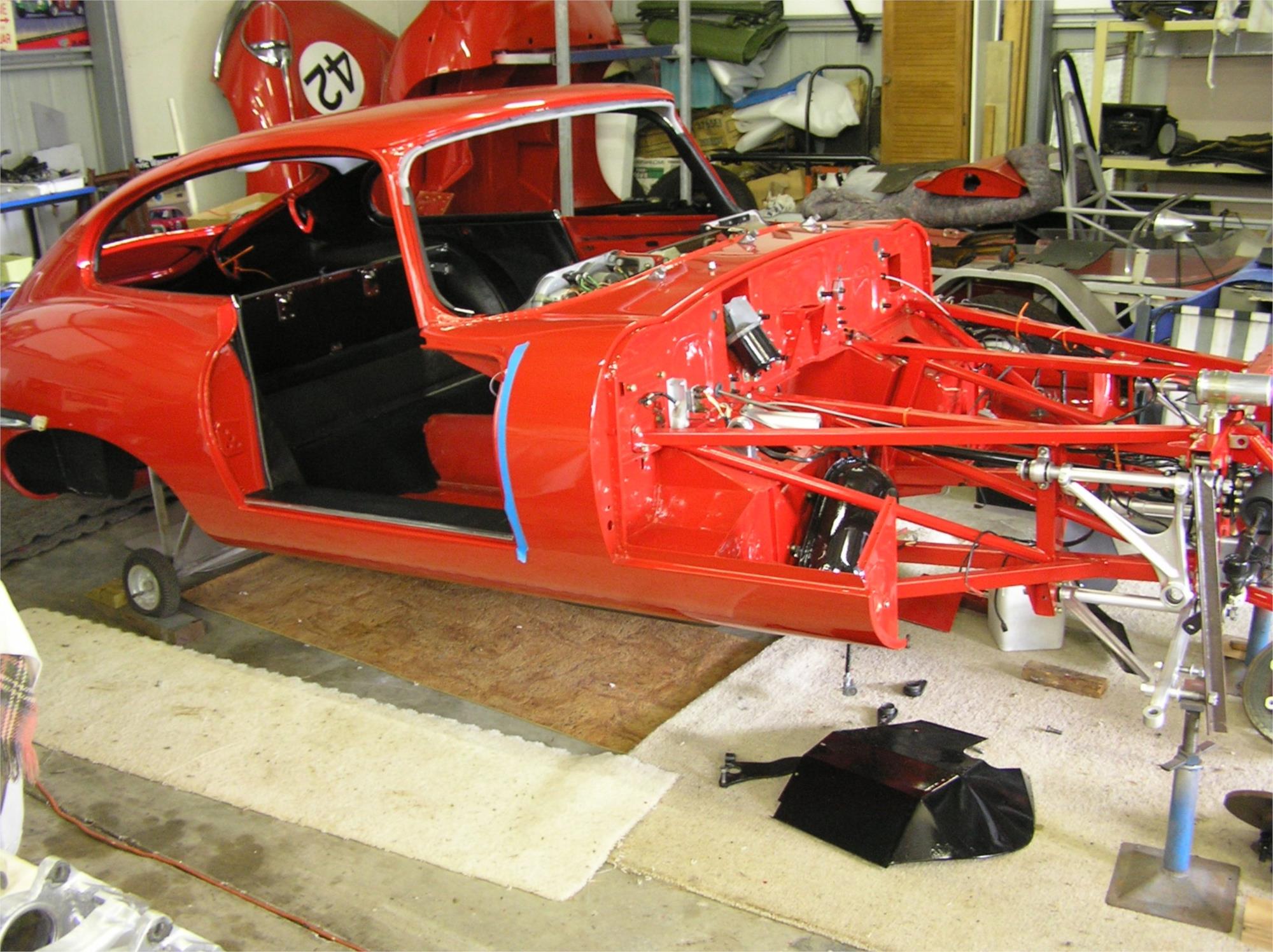 1969 JAGUAR E TYPE SERIES 2 4.2 4 SP MANUAL 2D COUPE