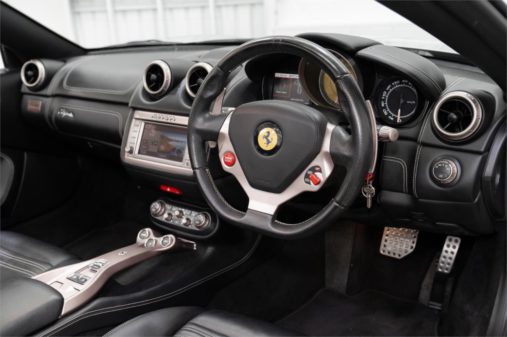 2012 FERRARI CALIFORNIA 7 SP AUTO DIRECT SHIFT 2D CONVERTIBLE