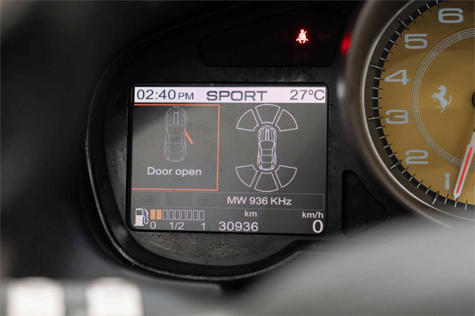 2012 FERRARI CALIFORNIA 7 SP AUTO DIRECT SHIFT 2D CONVERTIBLE